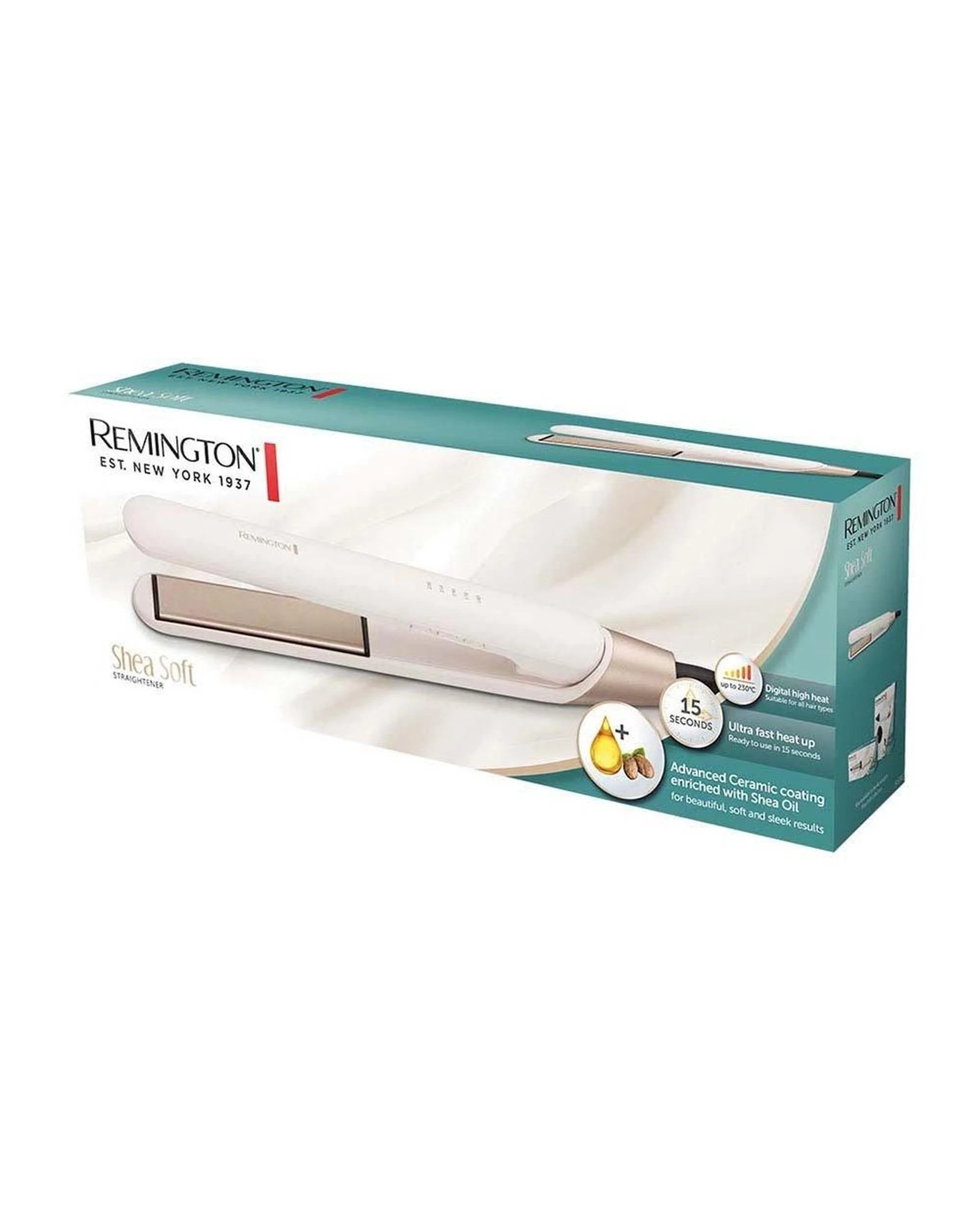 6 Remington Soft Straightener - Shea - White, 6 of 6