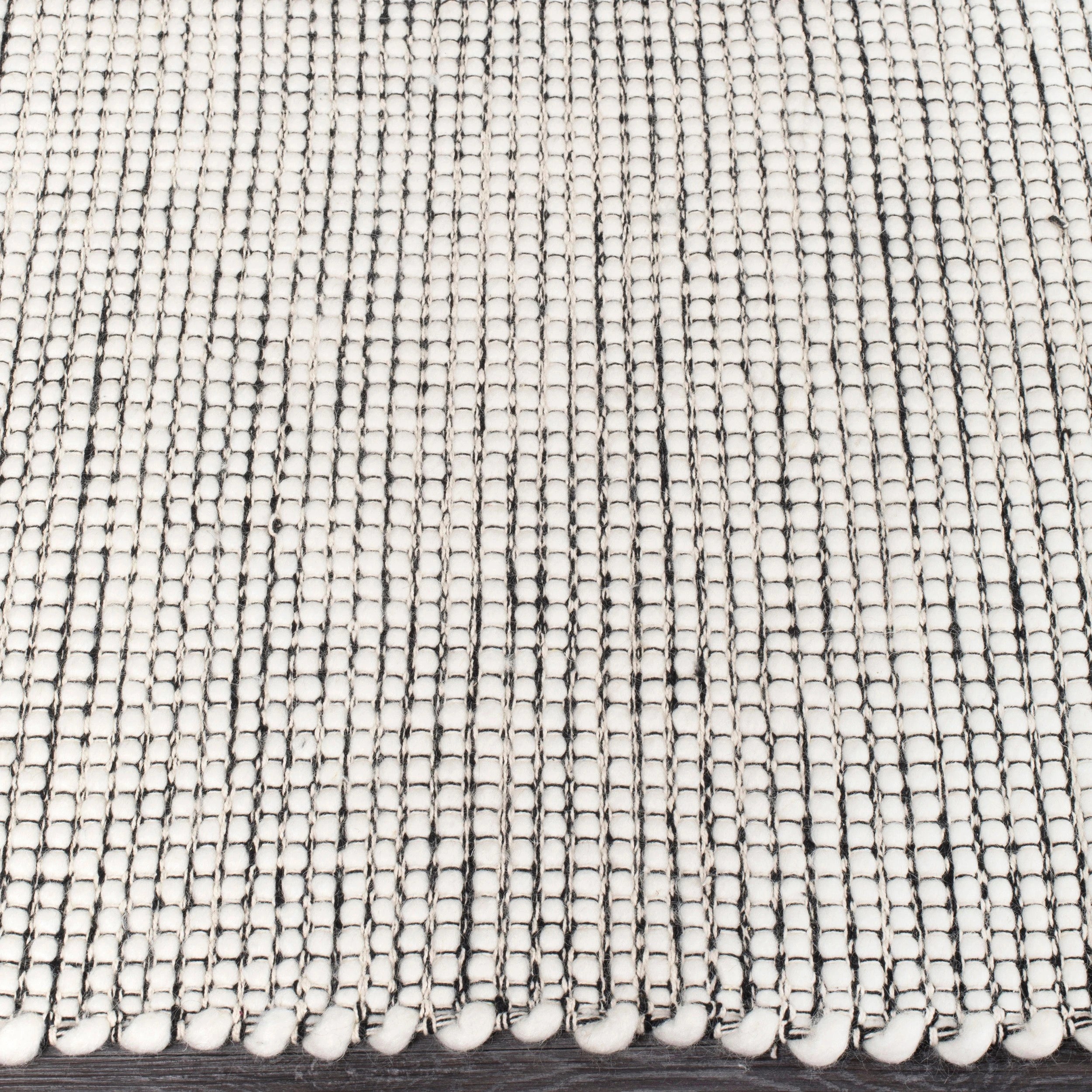 5 Common Ground Rugs Atelier Black 165x115cm - Small Hand Loomed Rug - Black, 5 of 7