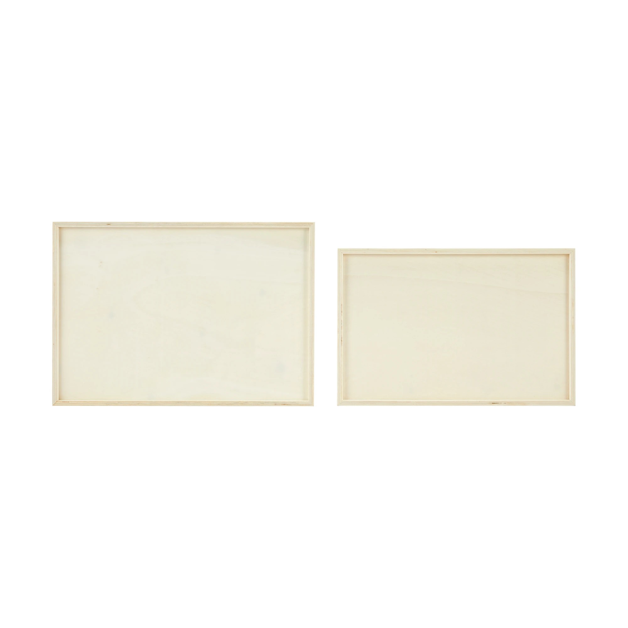 6 2 Piece Wood Scallop Tray, 6 of 7