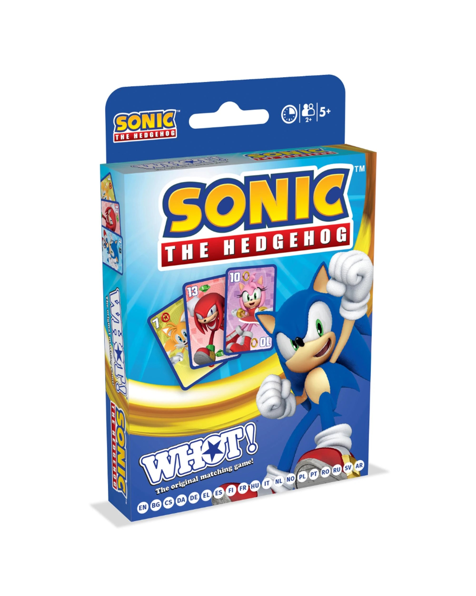 1 Sonic the Hedgehog WHOT! Card Game, 1 of 2