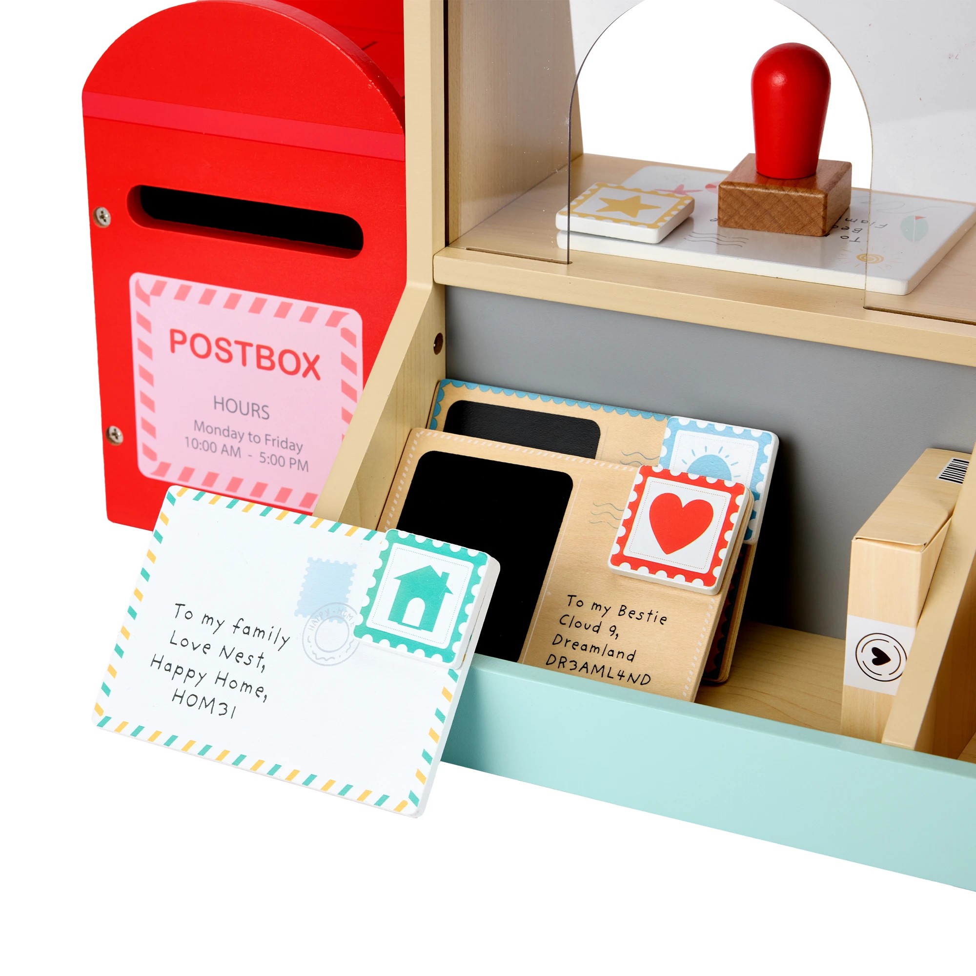 5 18 Piece Wooden Post Office, 5 of 10