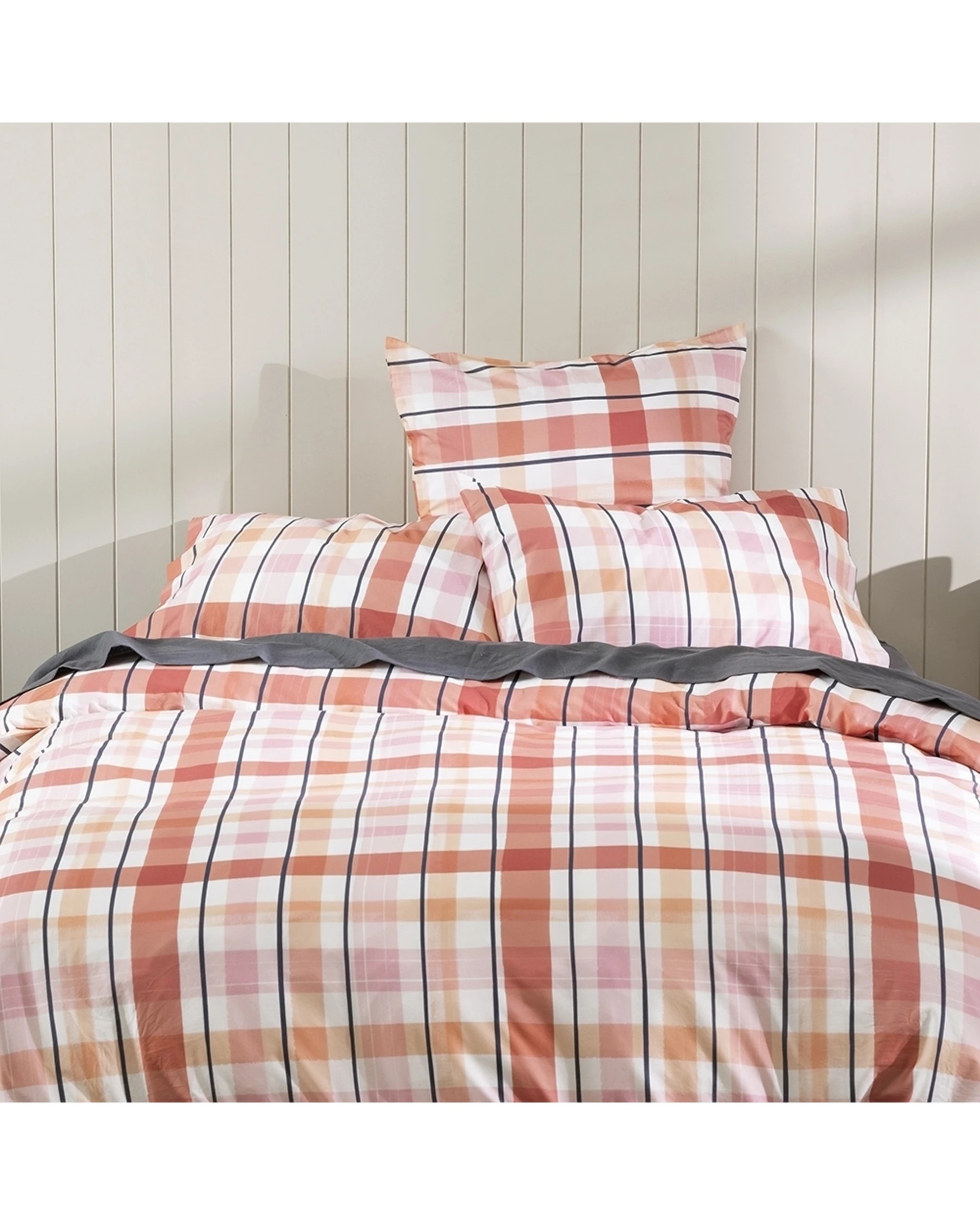 2 Ecology Isla Quilt Cover Size King Bedding Clay - Multi, 2 of 3