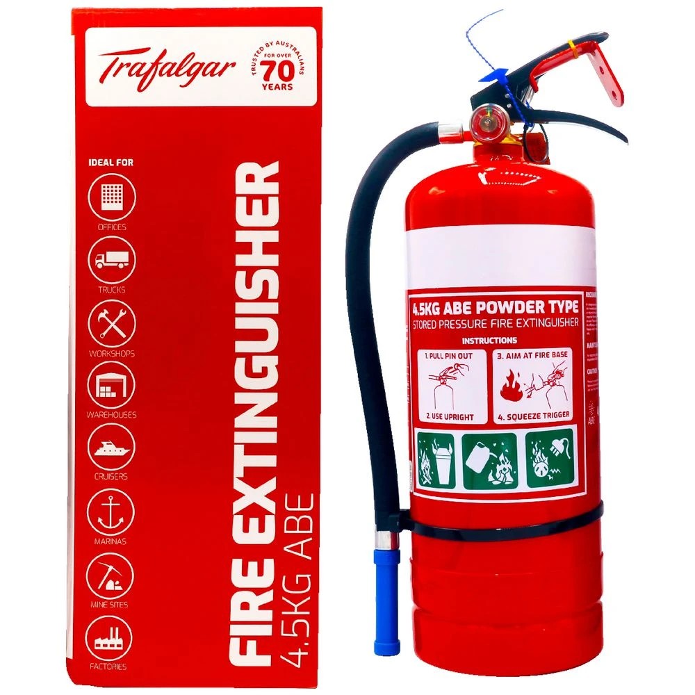 2 Trafalgar Portable ABE Fire Extinguisher 4.5kg, 2 of 6