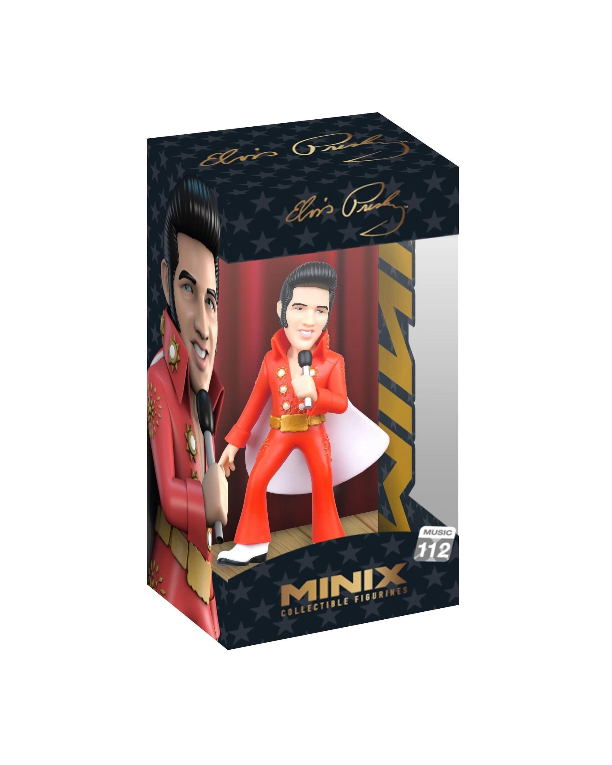 1 Minix Elvis Presley Red Suit Figure, 1 of 5