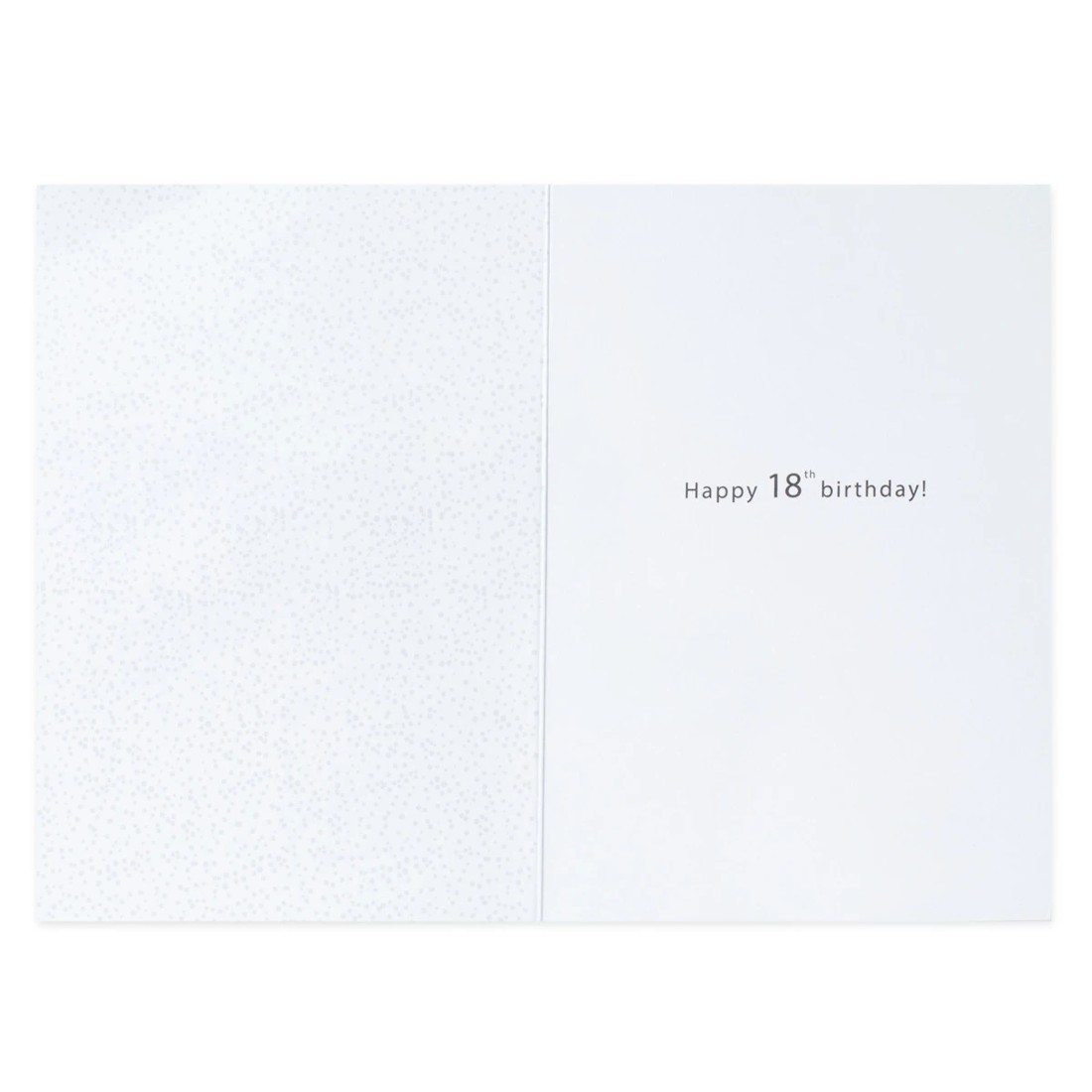 2 Connections from Hallmark 18th Birthday Card - Silver Stars and Balloon, 2 of 3