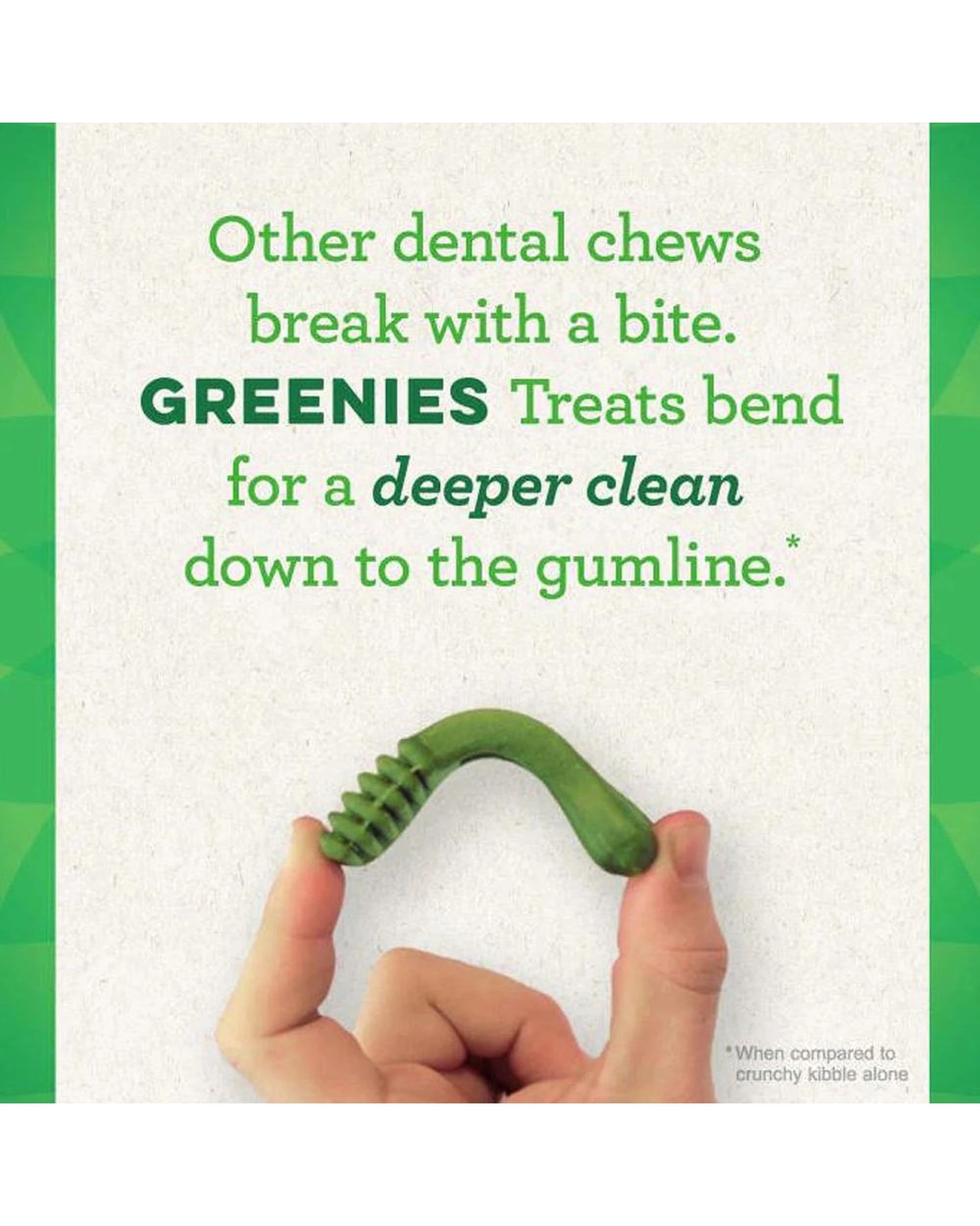 7 Greenies Dental Treats Oral Care Original Teenie for Dogs 2-7kg 22 Pack, 7 of 9