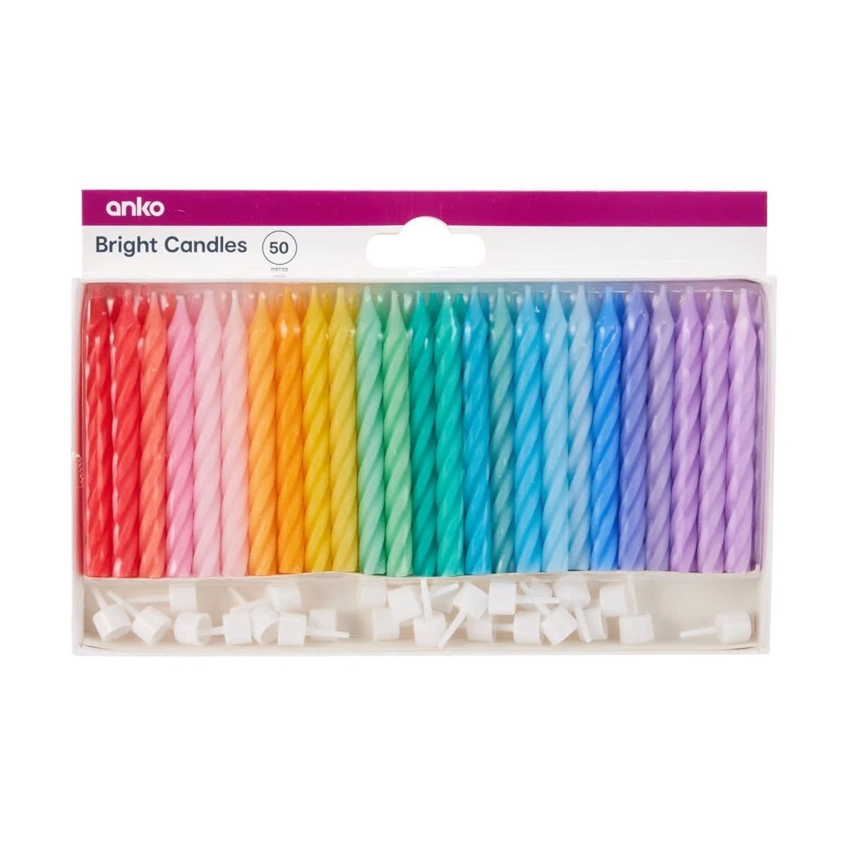 8 50 Piece Bright Candles, 8 of 8