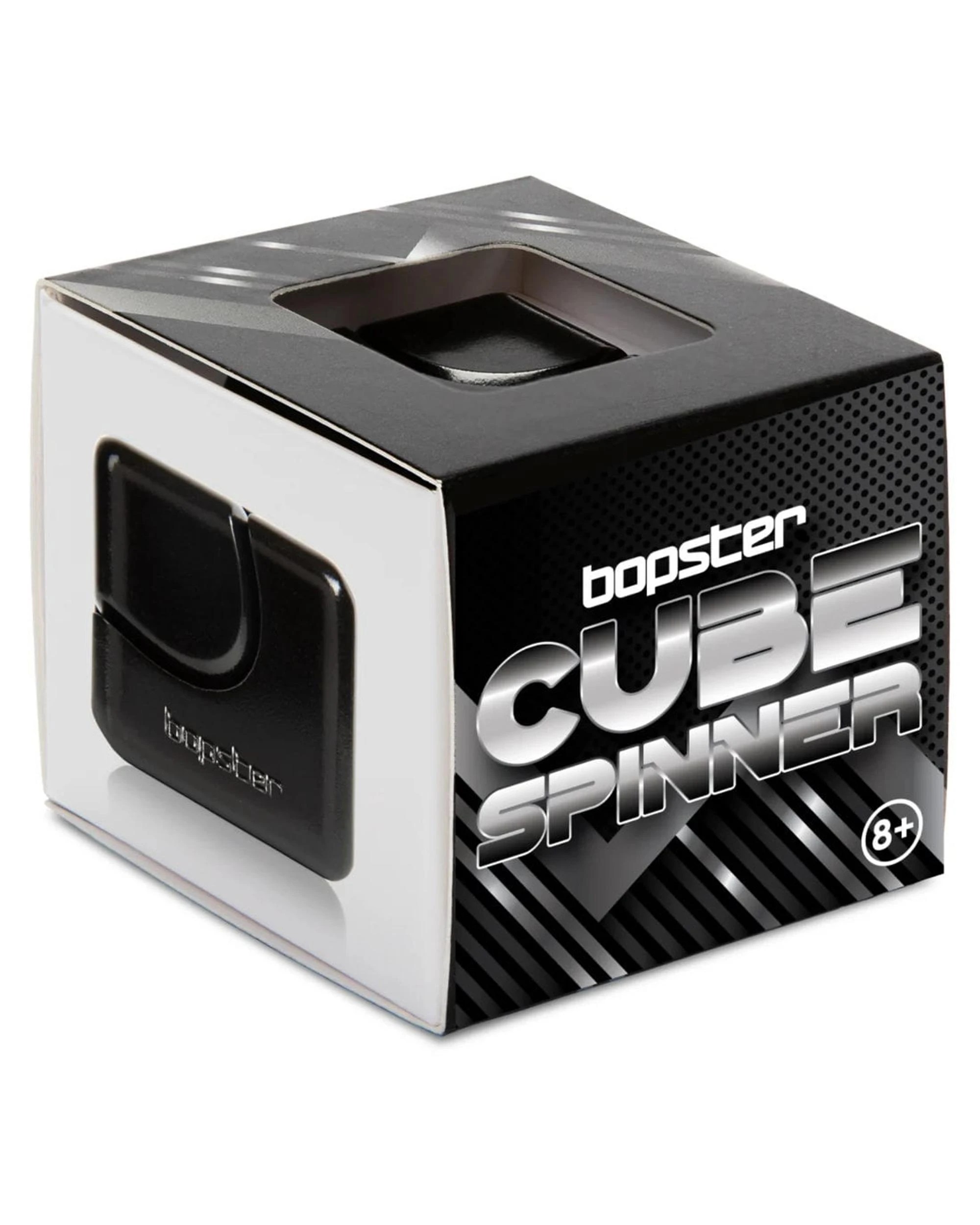 3 Bopster Fidget Cube Spinner - Black, 3 of 4