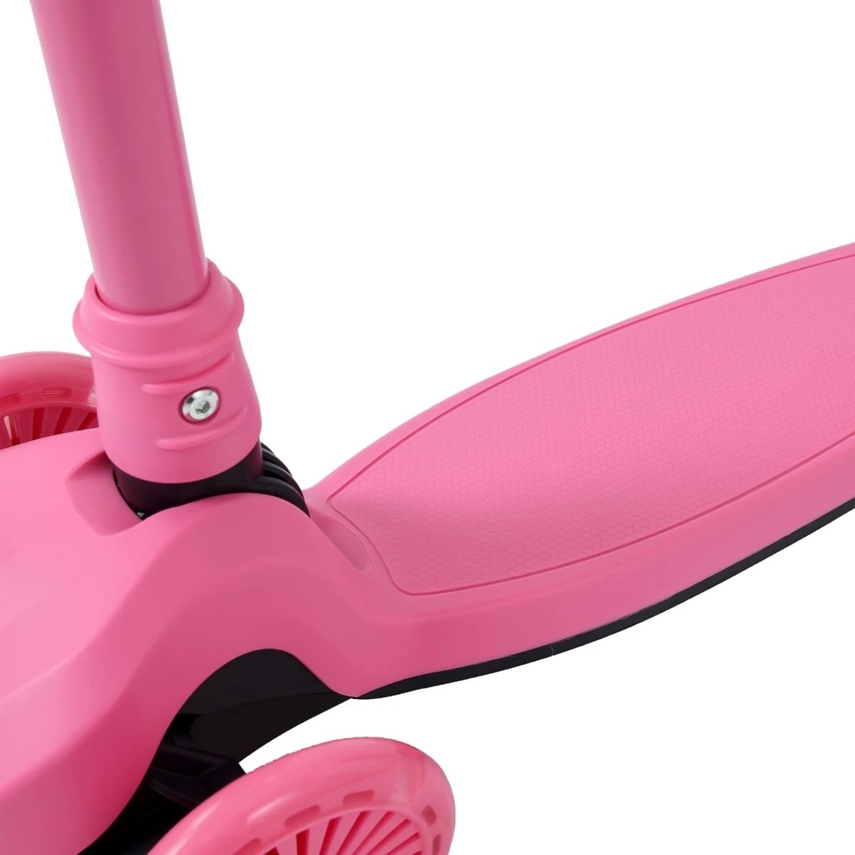 4 Light Up Wheel Tilt and Turn Scooter - Pink, 4 of 9