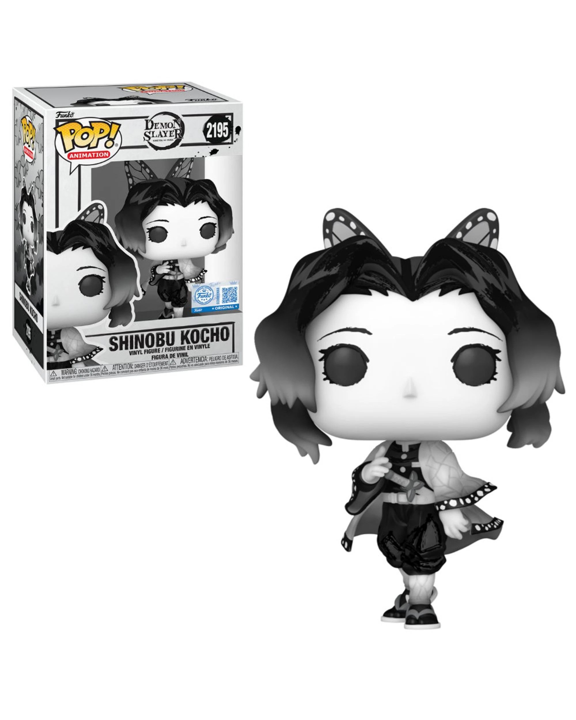1 Demon Slayer Shinobu Kocho - Sumi-ink -  Funko POP! Vinyl, 1 of 3