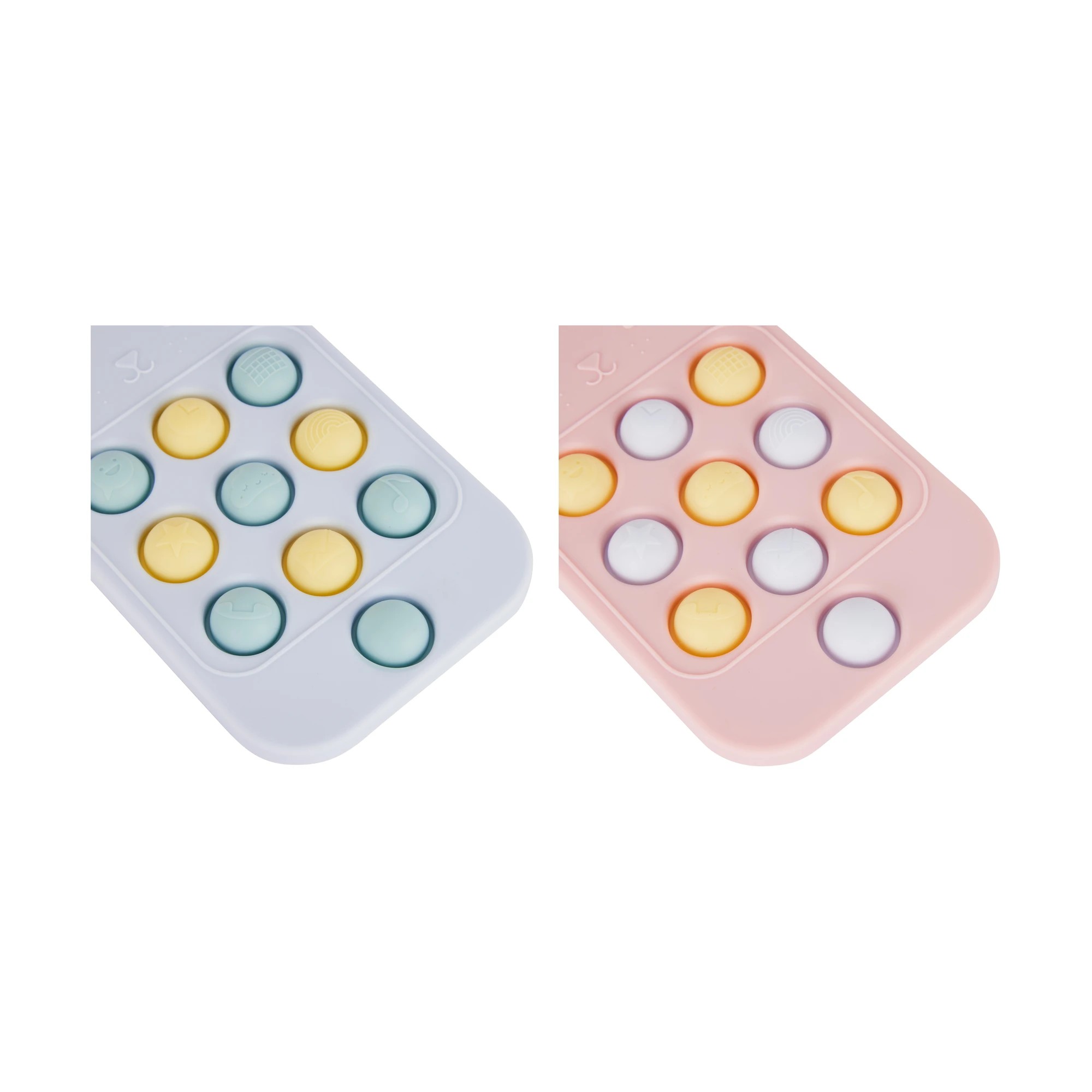 8 Silicone Phone Popper Teether Toy - Assorted, 8 of 9