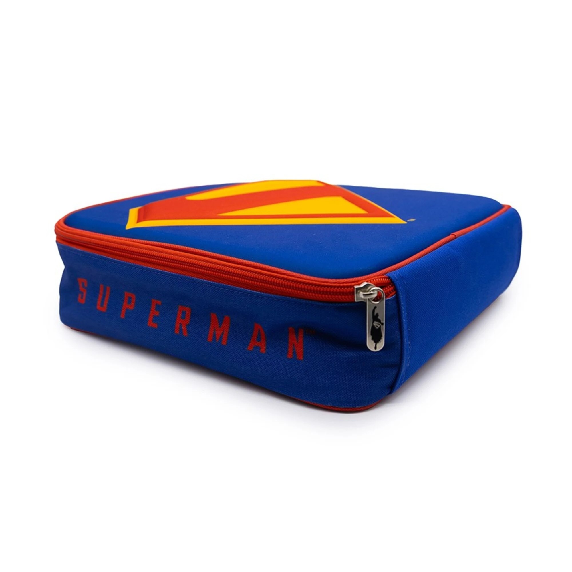 2 DC Comics - Superman 2025 - Classic Superman Shield Lunch Bag - Multi, 2 of 3