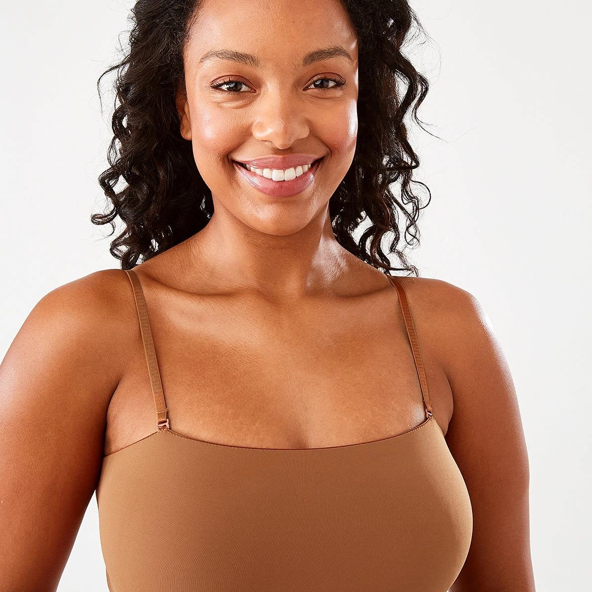 4 Supersoft Bandeau Bodysuit Brnz Brown, 4 of 5