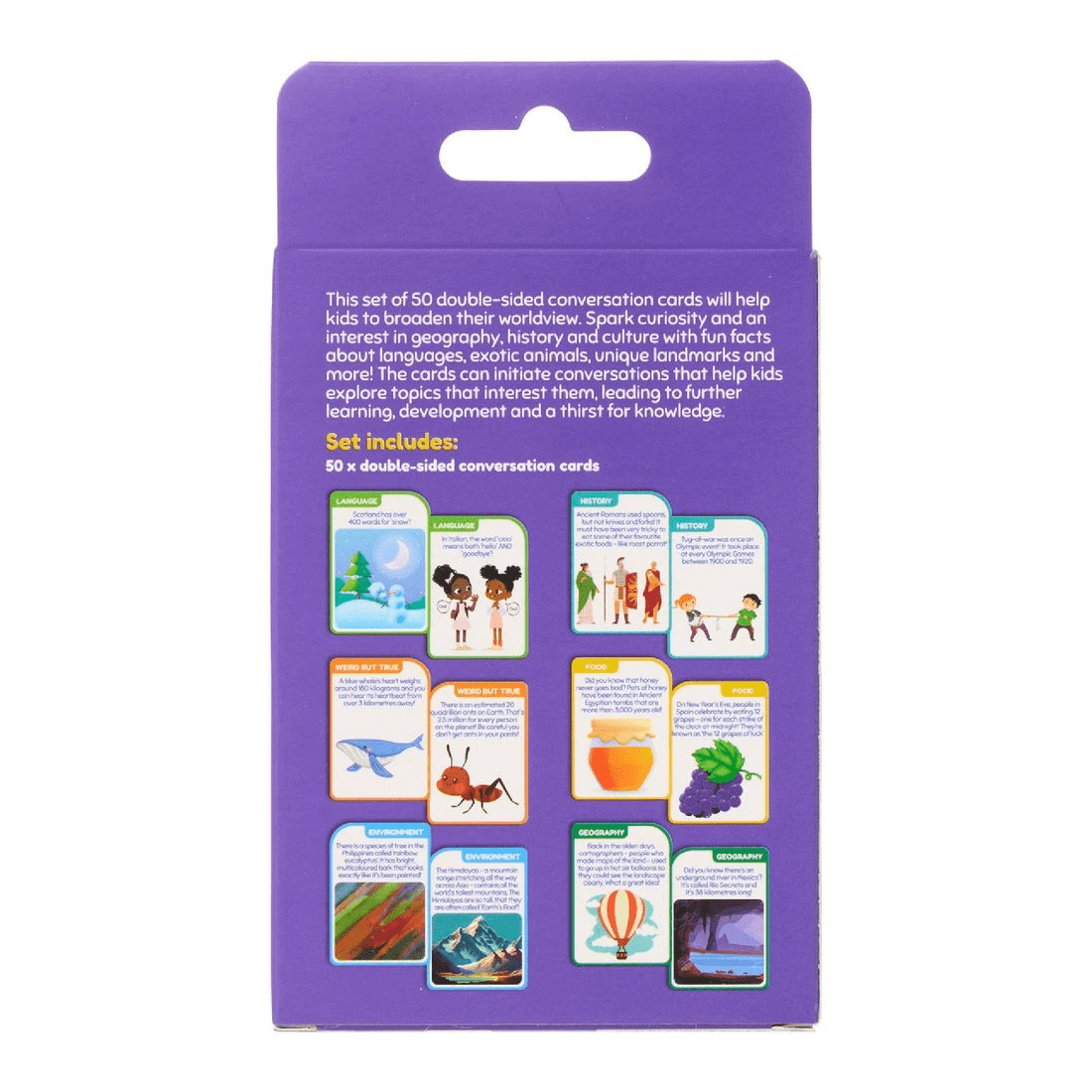 2 Kadink Conversation Cards About the World, 2 of 4