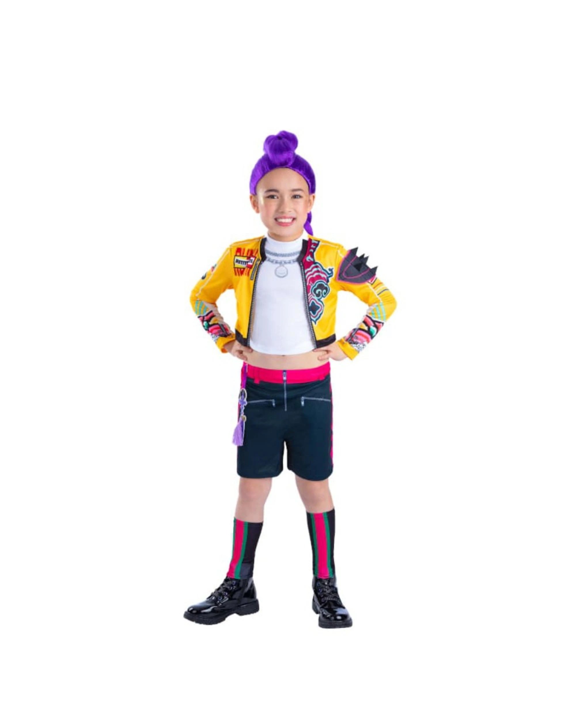 3 K-Pop Demon Hunters Rumi Core Costume Child Size 5 - 6 Years, 3 of 4