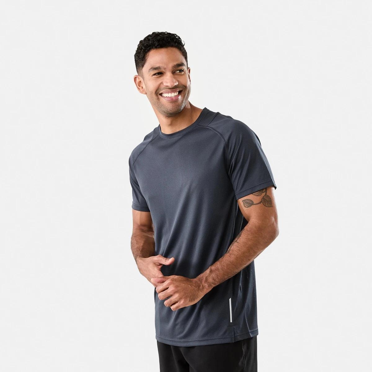 2 Active Mens Performance T-shirt NAVY CORE, 2 of 5