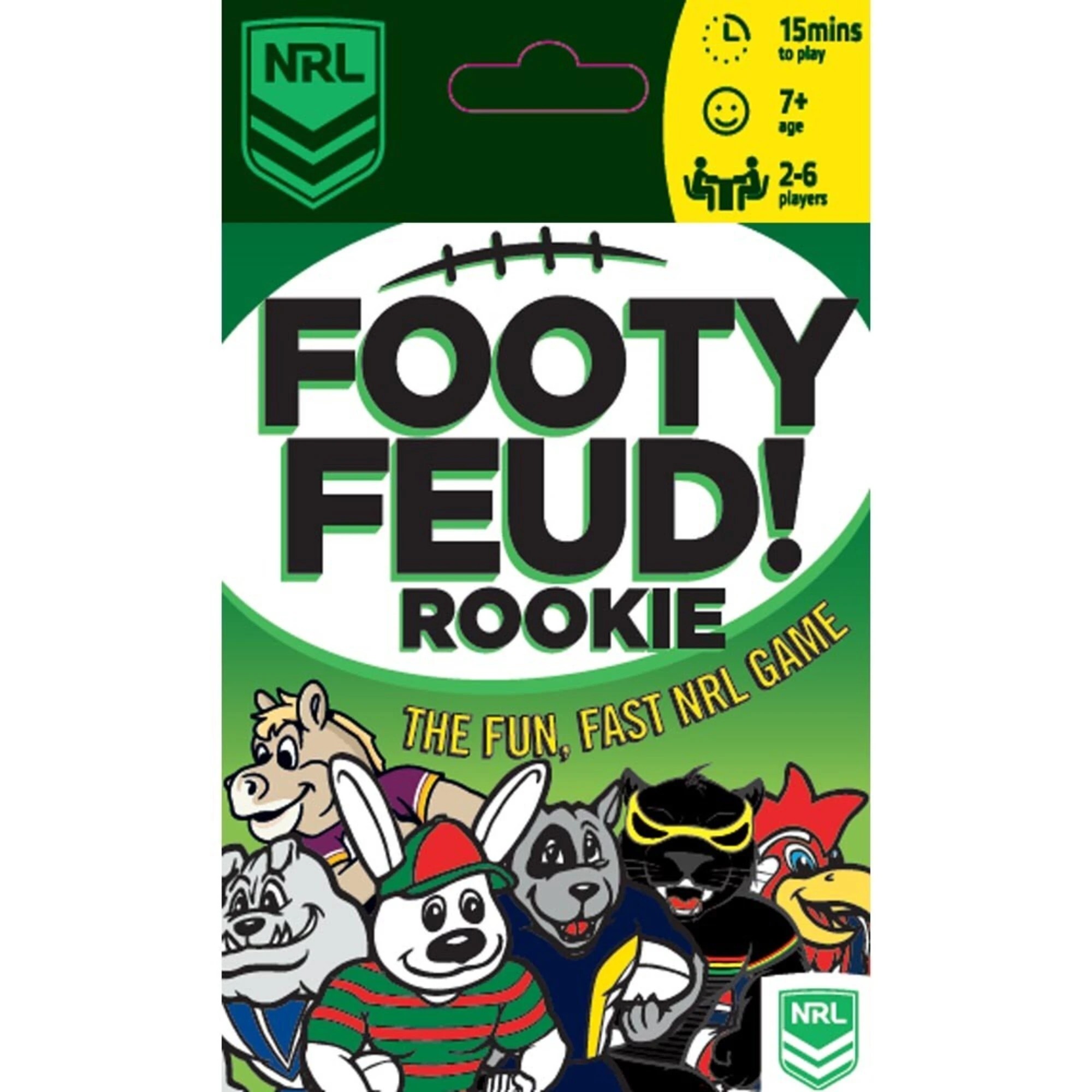 1 NRL Footy Feud Rookie Card Game, 1 of 4