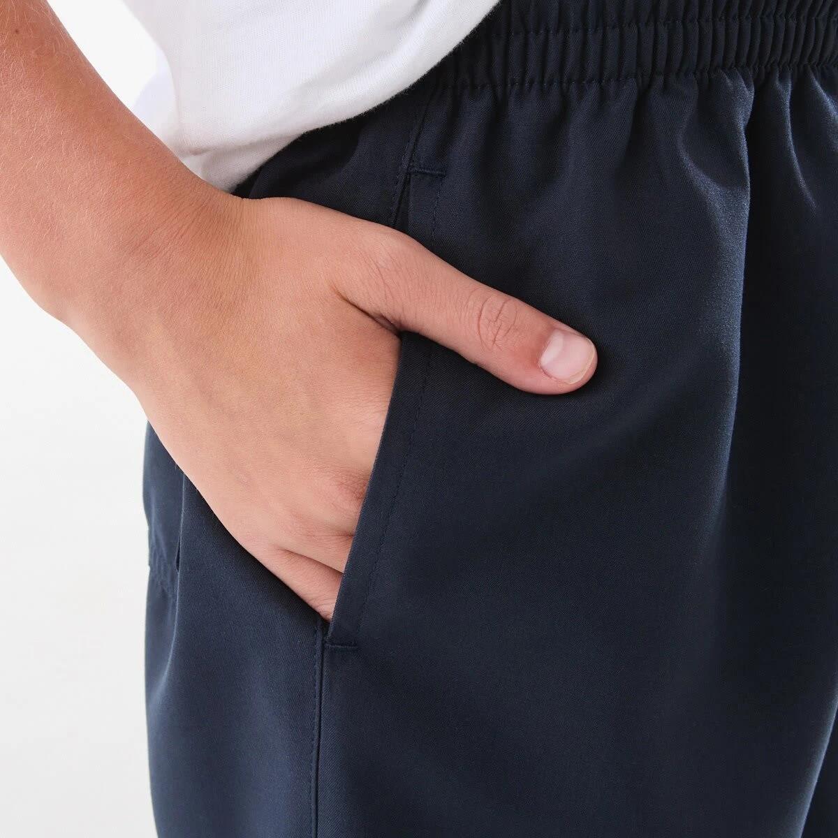4 School Microfibre Shorts Nvy Sphire, 4 of 8