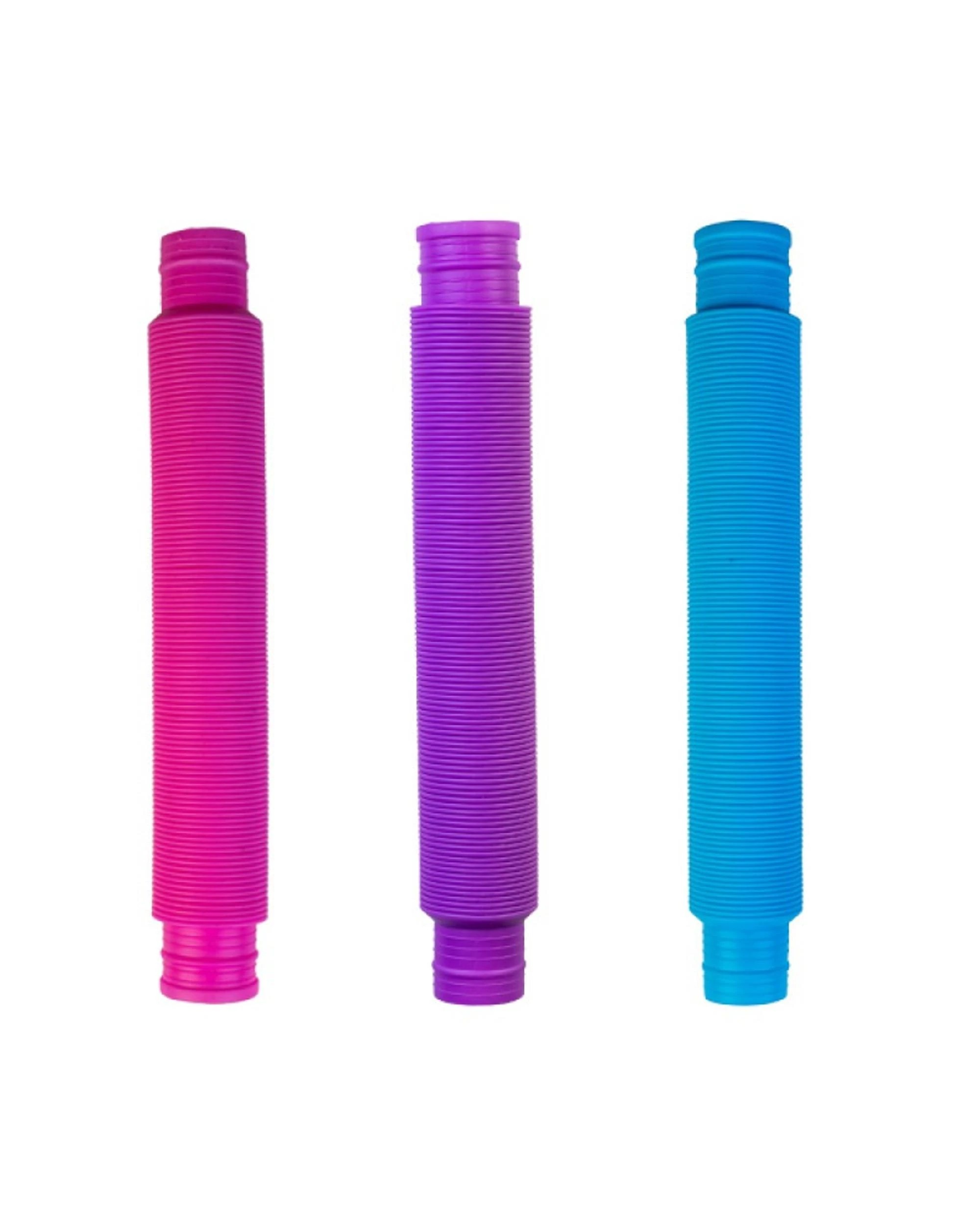 2 Fidget Fingers Mini Extendable Whirly Tube 3 Pack, 2 of 5