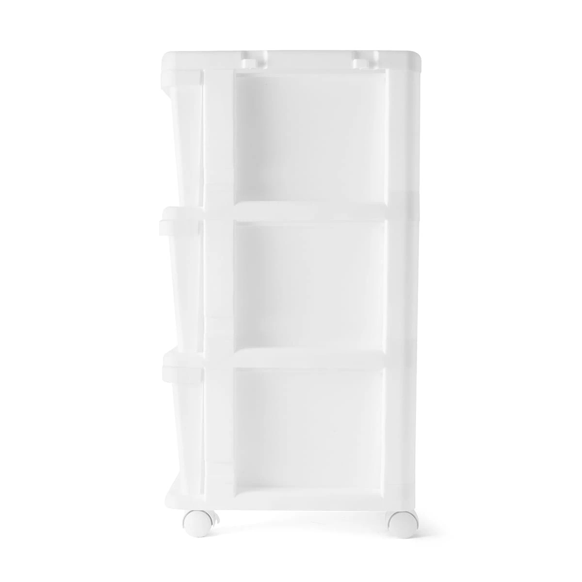 5 3 Linen Weave Drawers - White, 5 of 10