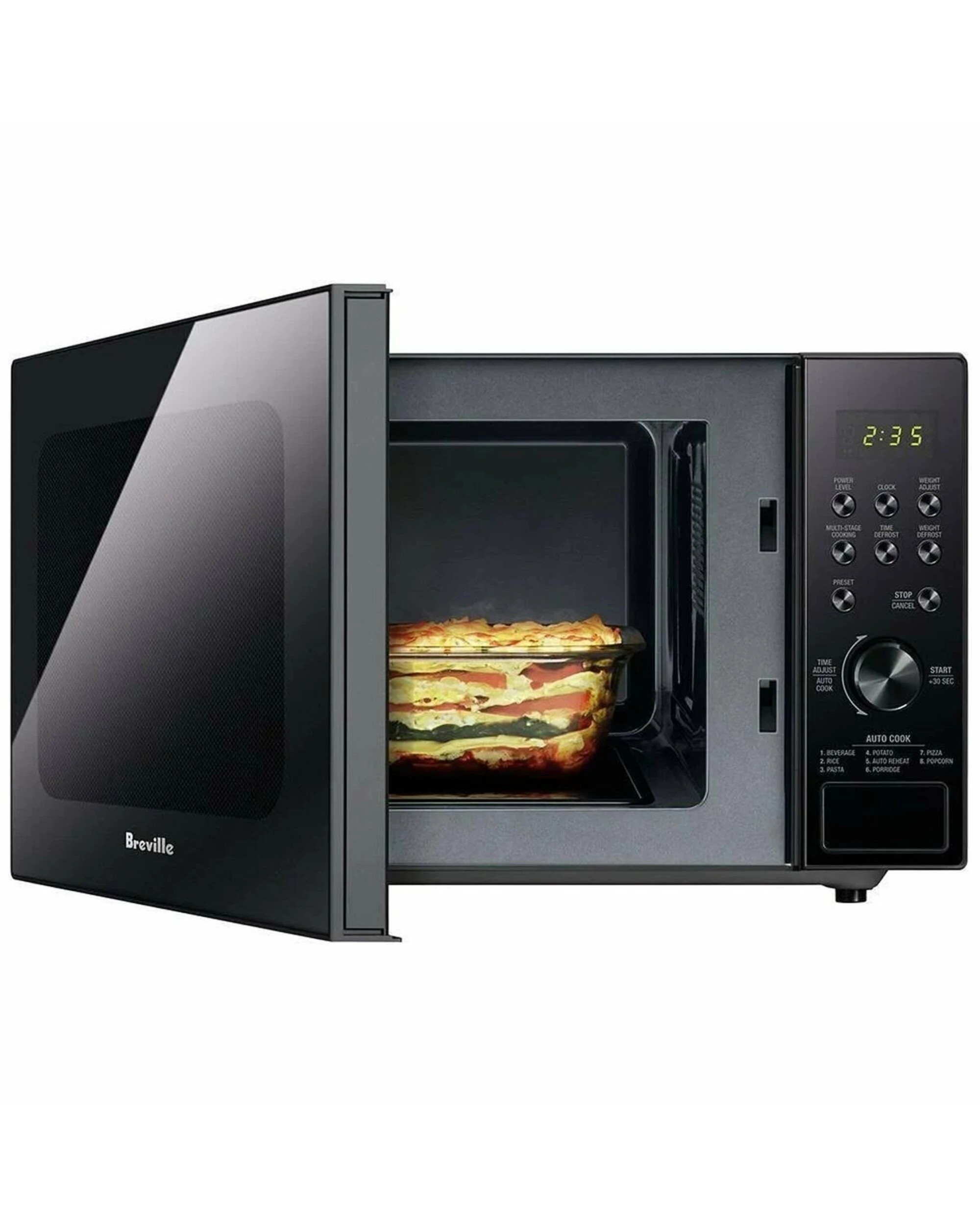 2 Breville 20L Silhouette Flatbed Compact Microwave, 2 of 3