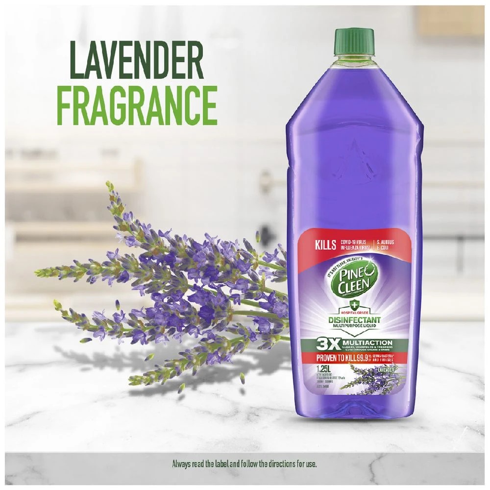 3 Pine-O-Cleen Disinfectant 1.25L Lavender, 3 of 3