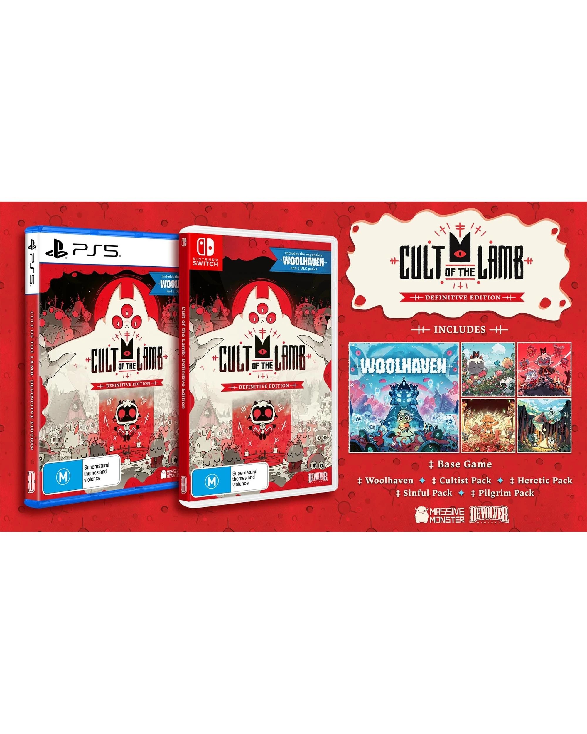 2 Cult of the Lamb Definitive Edition - Switch, 2 of 7