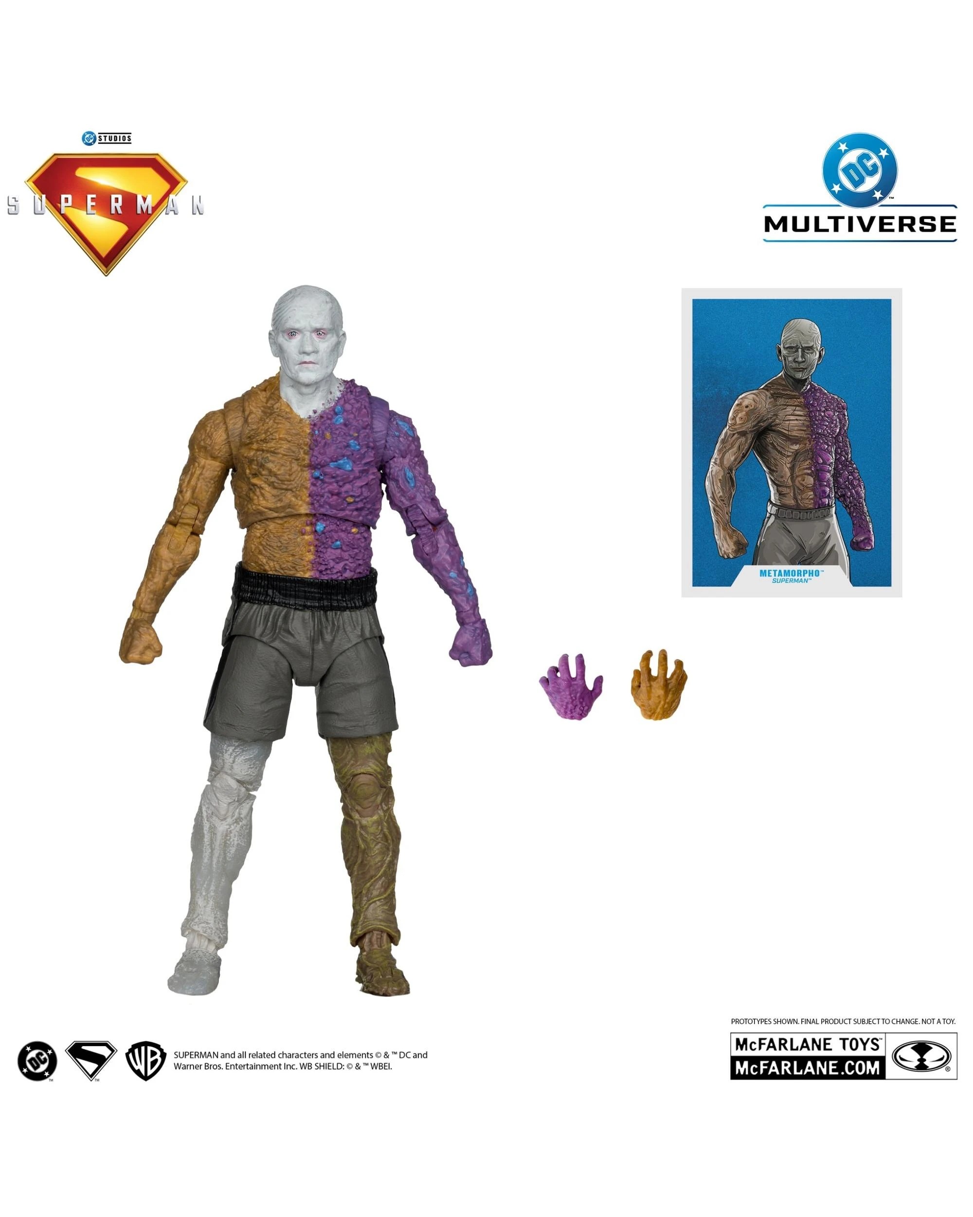 2 DC Multiverse Superman - 2025 -  Metamorpho 7 inch Action Figure, 2 of 8