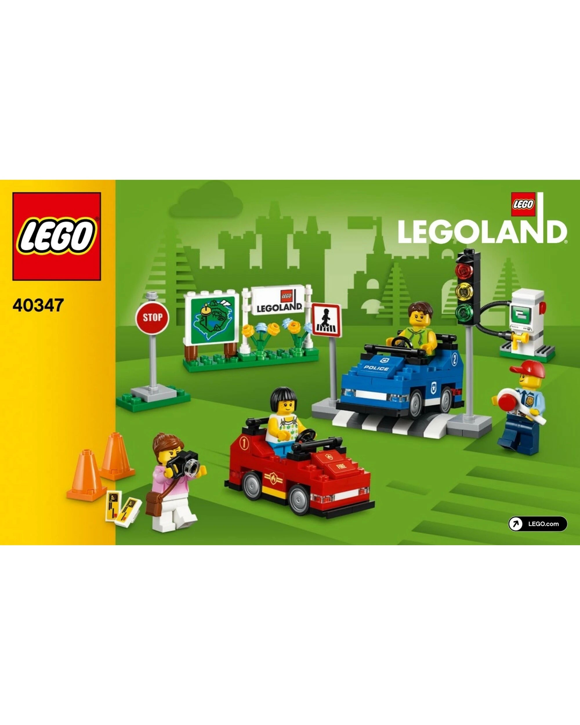 1 LEGO 40347 LEGOLAND Driving School Playset with Minifigures, 1 of 1