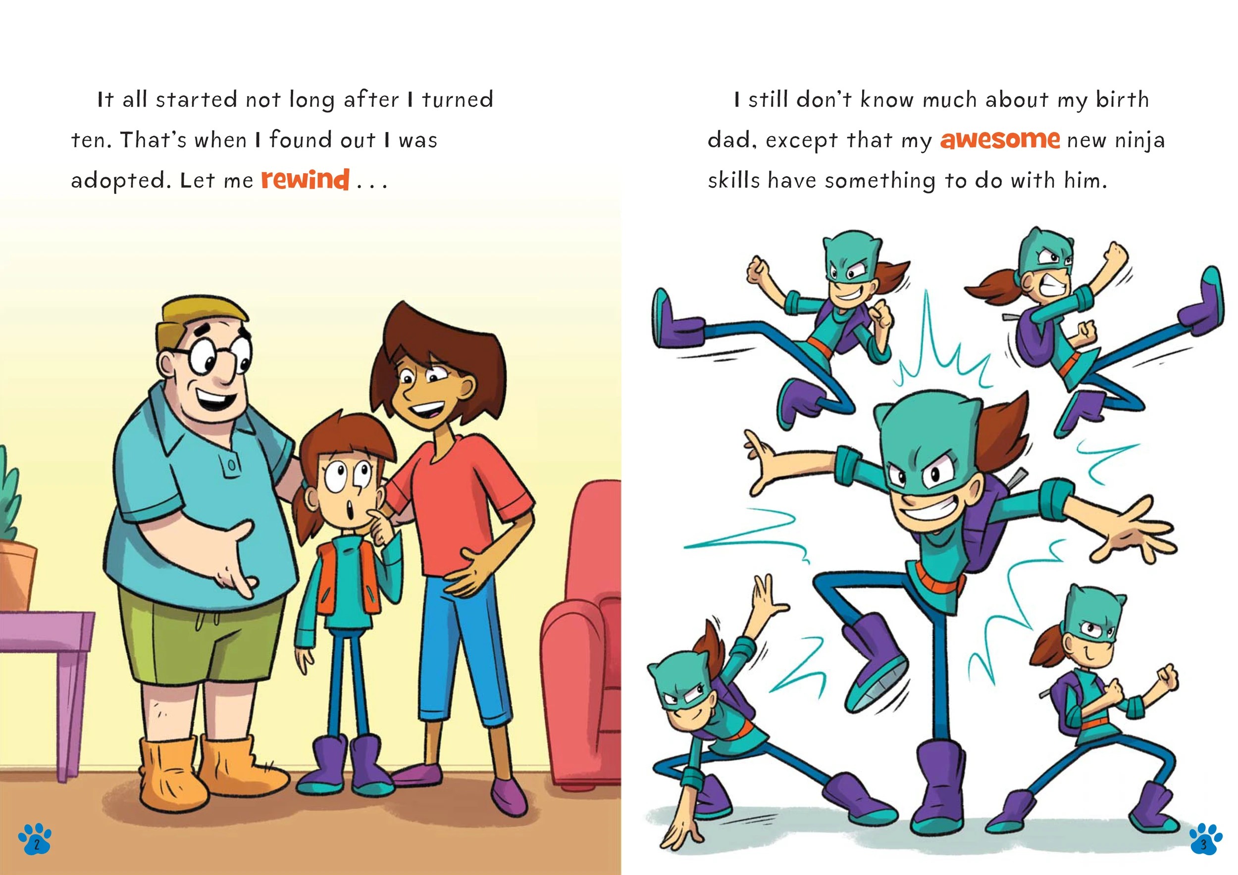 3 Ninja Girl: Running Wild! by Anh Do - Book 3, 3 of 3