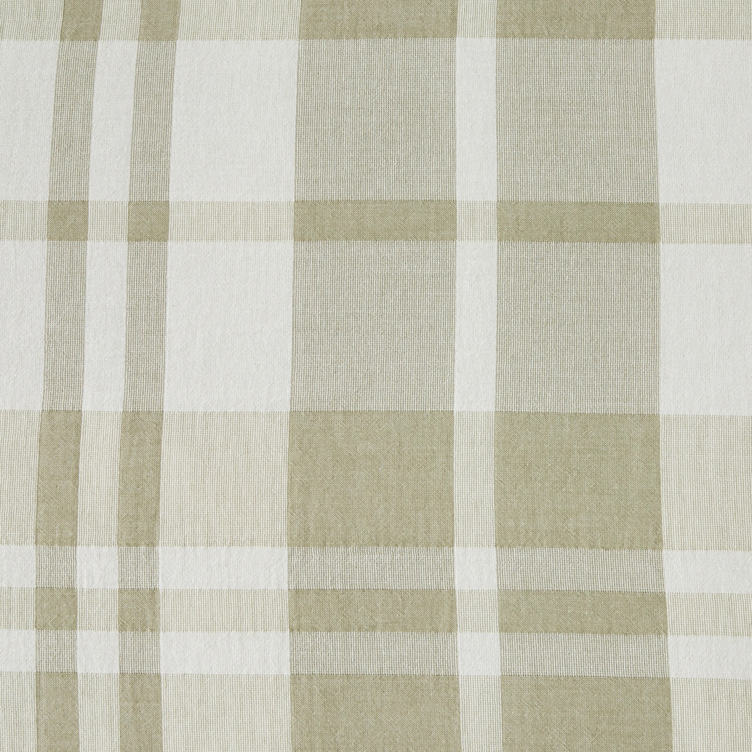 7 Luca Plaid Australian Grown Cotton Quilt Cover Set - Super King Bed, 7 of 7