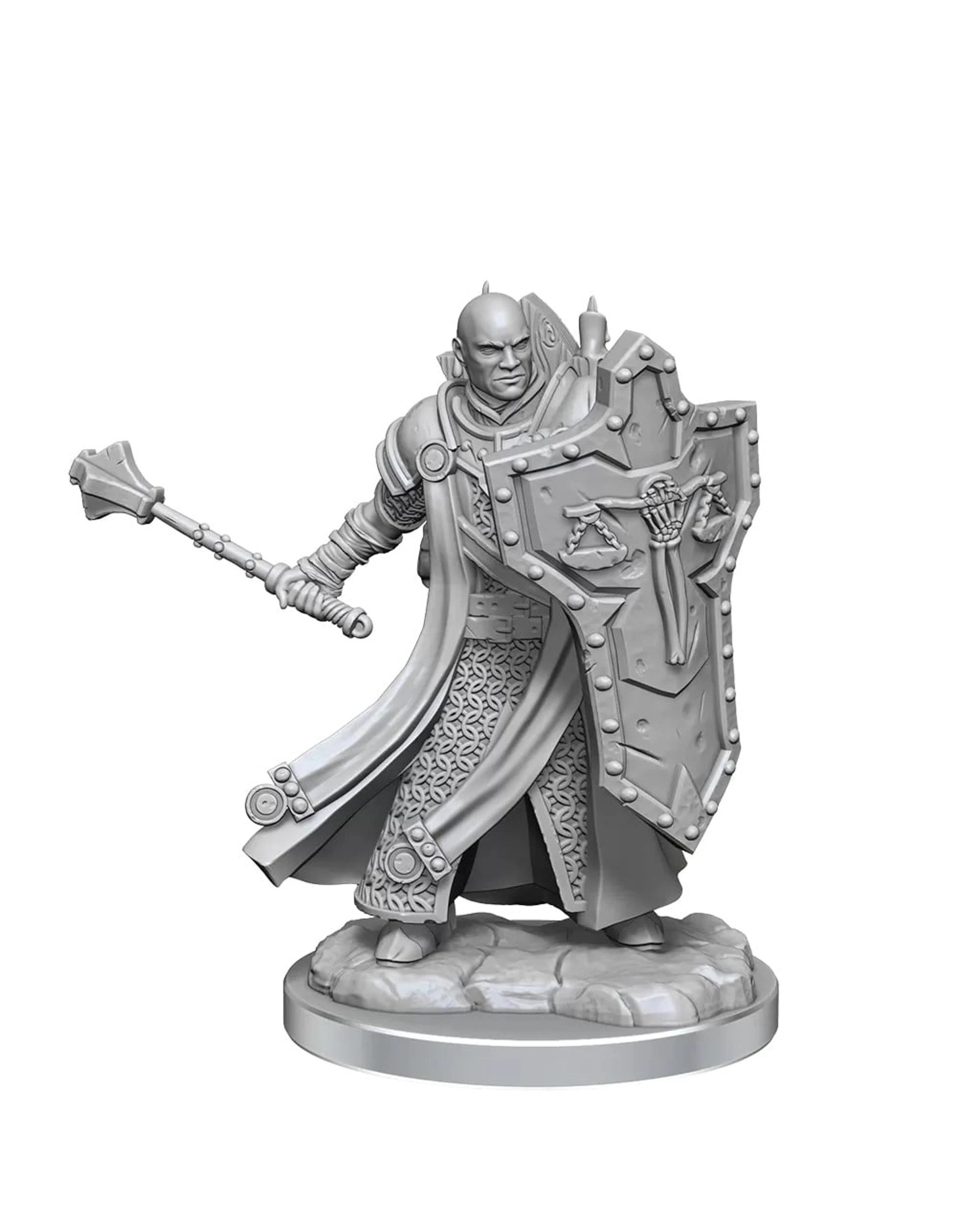 3 Dungeons and Dragons Frameworks Human Cleric Male, 3 of 3
