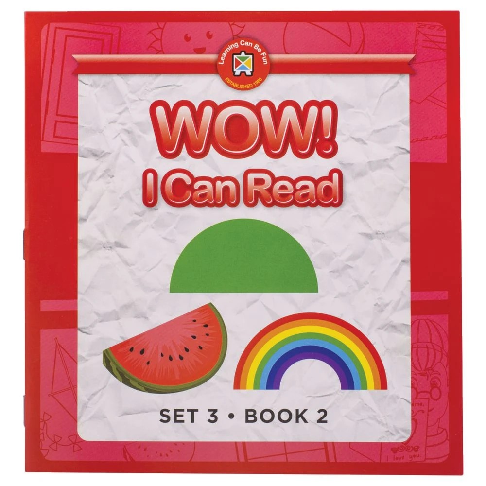 2 Learning Can Be Fun Wow I Can Read Books Set 3 Red, 2 of 6