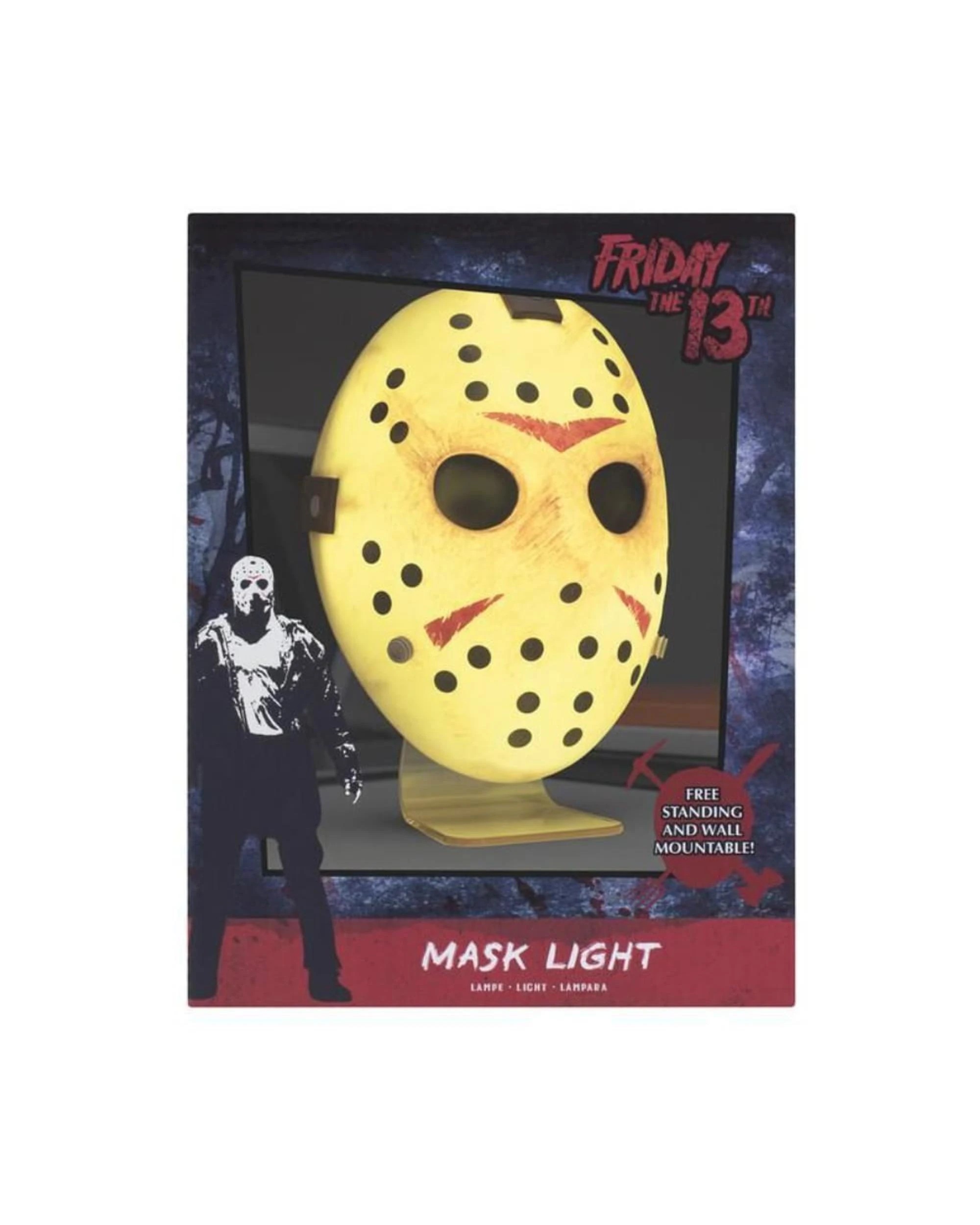 1 Paladone Friday the 13th Jason Mask Light, 1 of 4