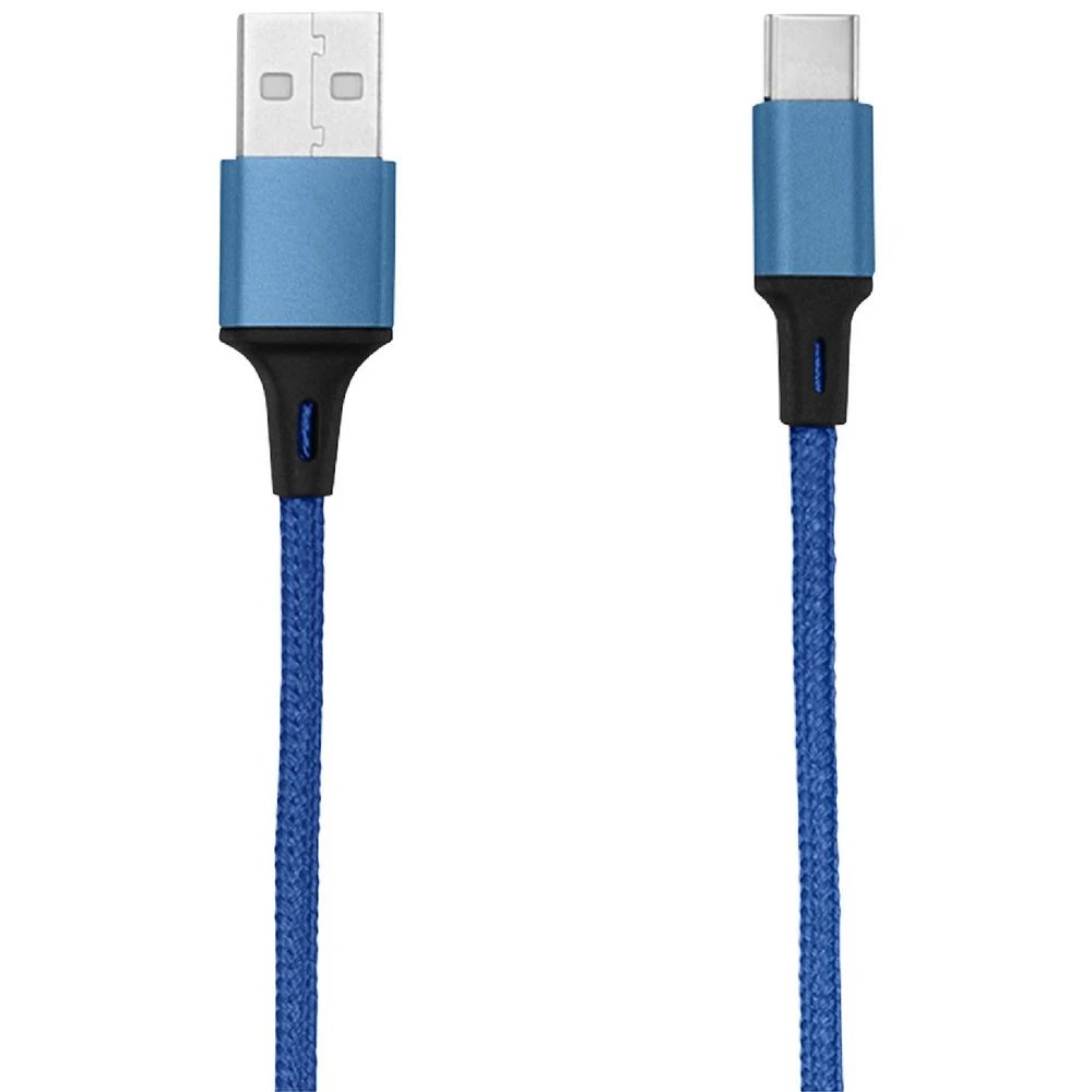 4 Otto 2m USB-C to USB-A Cable Euphoric Blue, 4 of 4