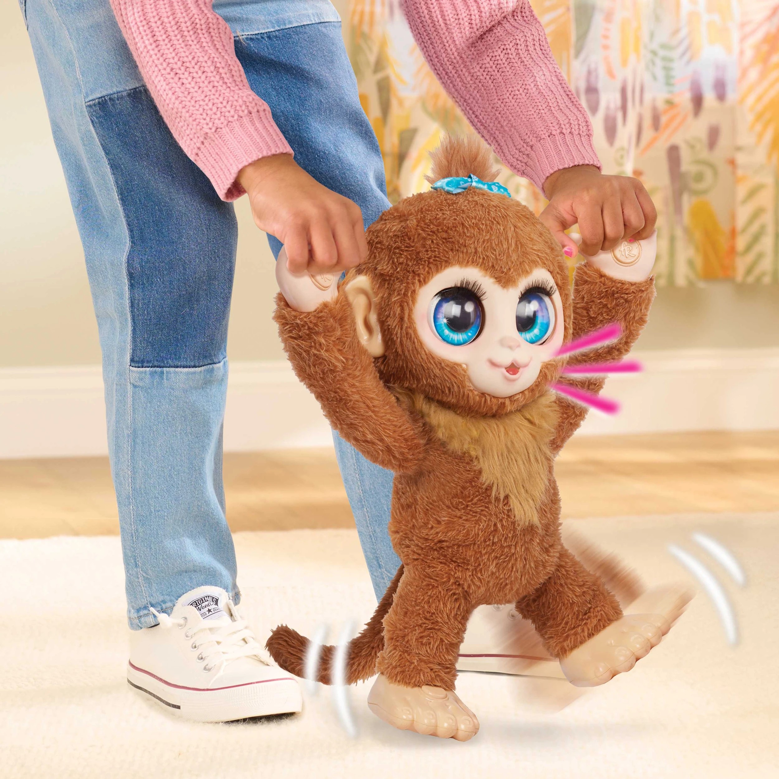 4 38cm furReal Peanut the Playful Monkey Plush Toy, 4 of 9