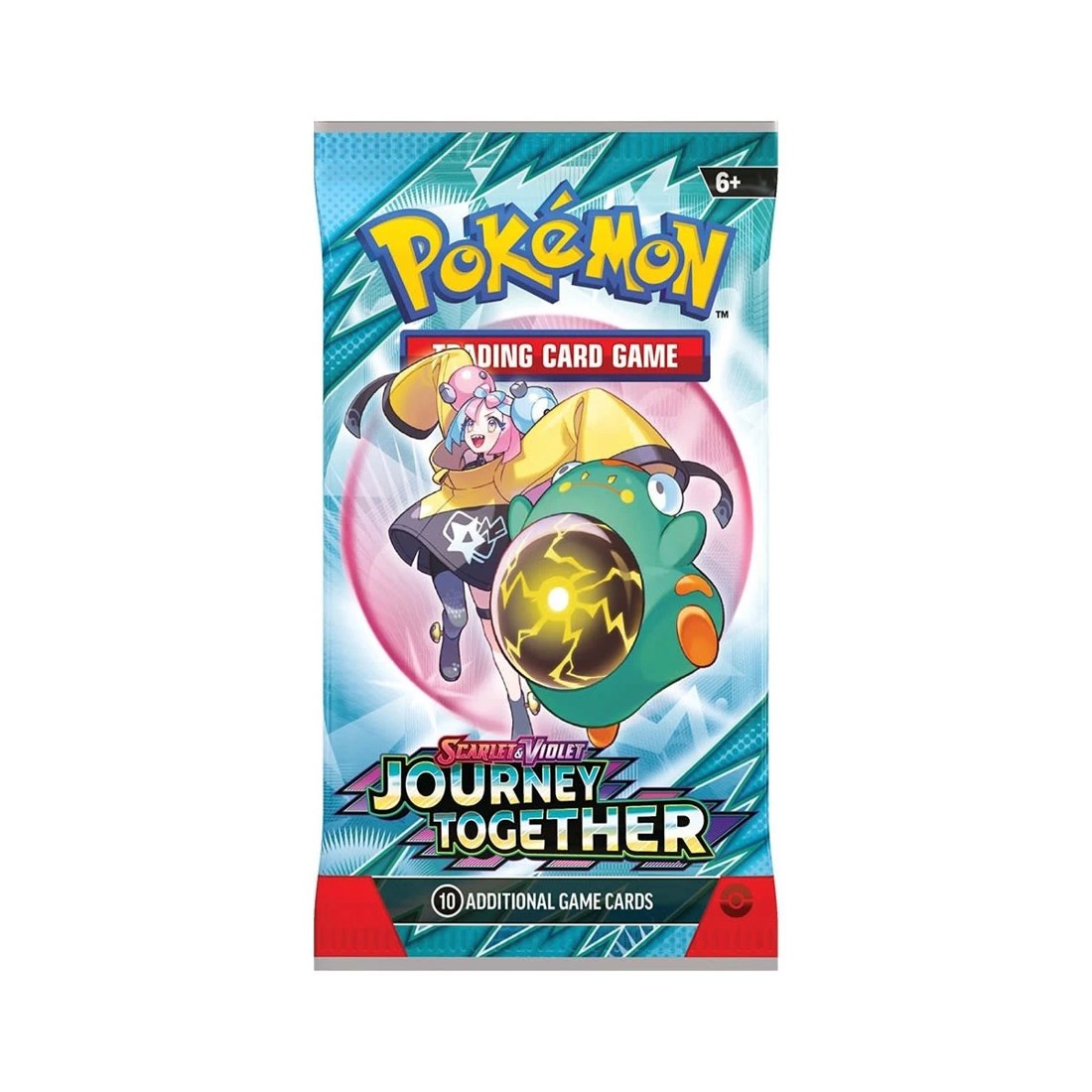 7 Pokemon Trading Card Game: Scarlet Violet Journey Together Booster Pack, 7 of 8