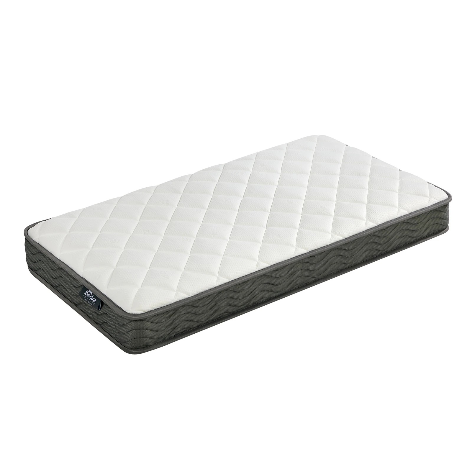 5 Bedra Bedding Baby Cot Mattress Bonnell Spring Foam Kids Bed Edge Breathable 13cm - Single Bed - White, 5 of 7