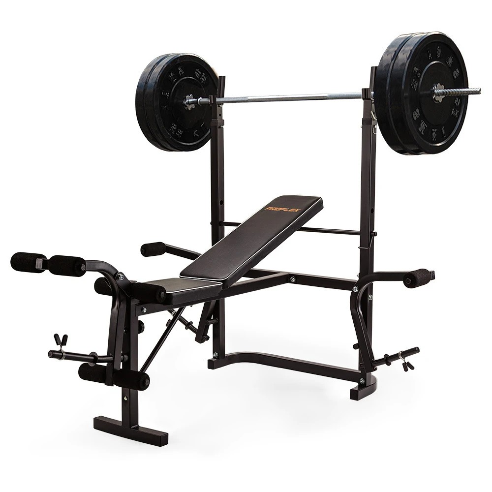 1 Proflex 7in1 Weight Bench Press Multi-Station Home Gym - Black, 1 of 1