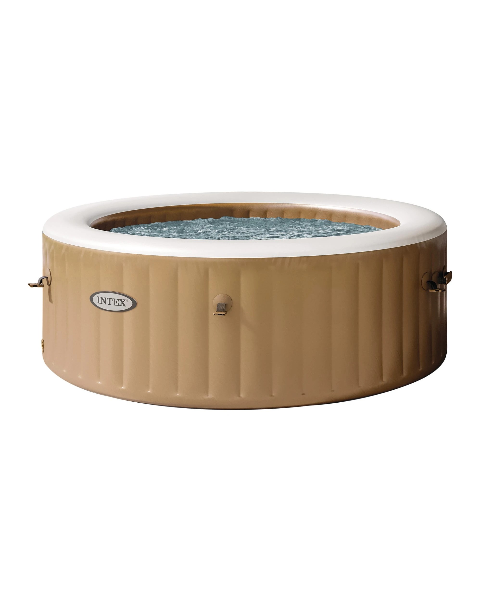 1 Intex PureSpa Bubble Massage Inflatable Hot Tub - 4-Person - Brown, 1 of 7