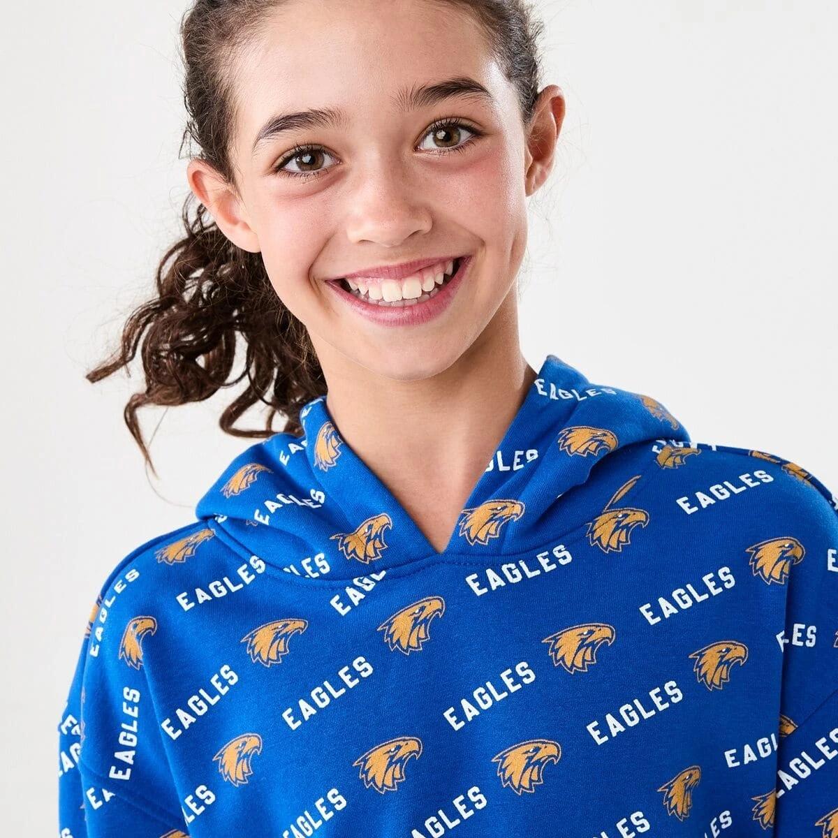 4 Official AFL Kids All Over Print Hoodie West Coast, 4 of 10