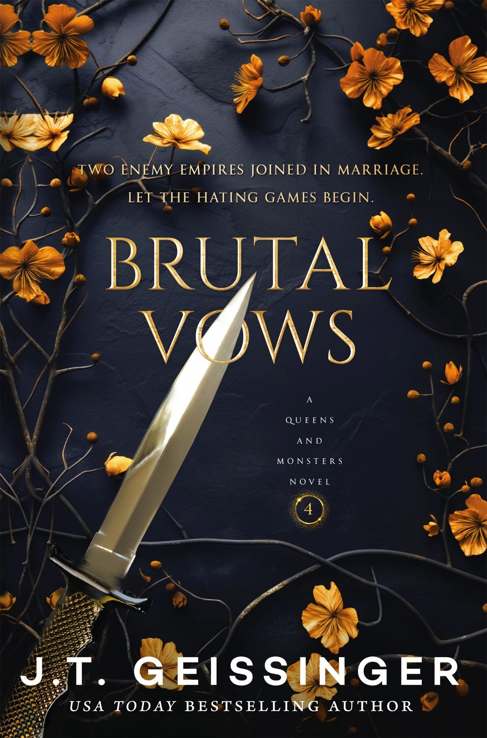 1 Queens and Monsters: Brutal Vows by J.T. Geissinger - Book 4