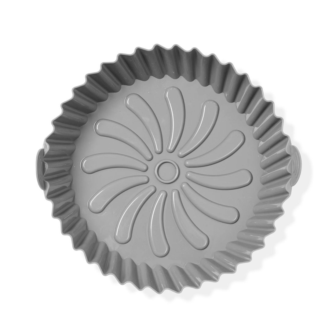 5 Large Silicone Air Fryer Tray - Grey, 5 of 6