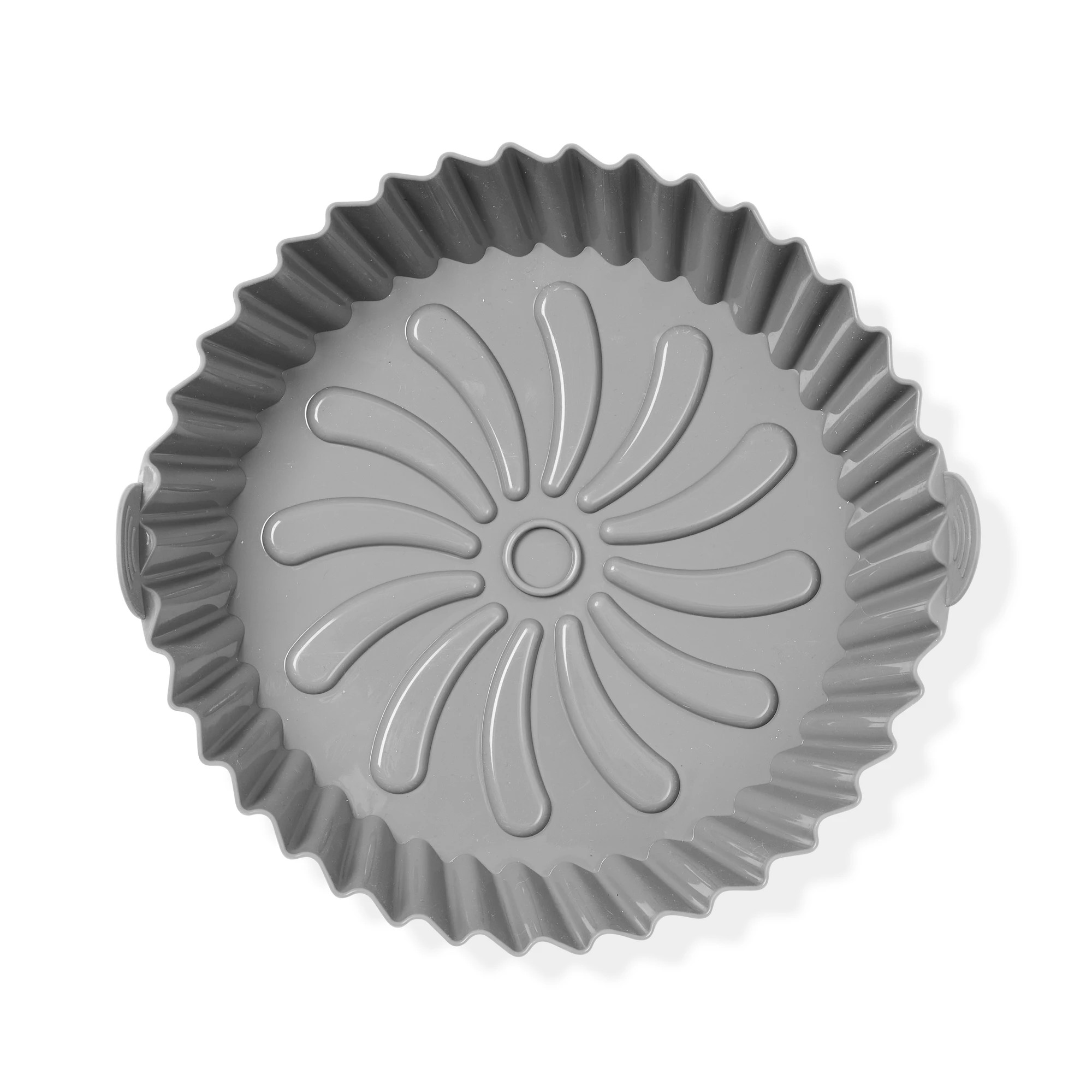 5 Large Silicone Air Fryer Tray - Grey, 5 of 6