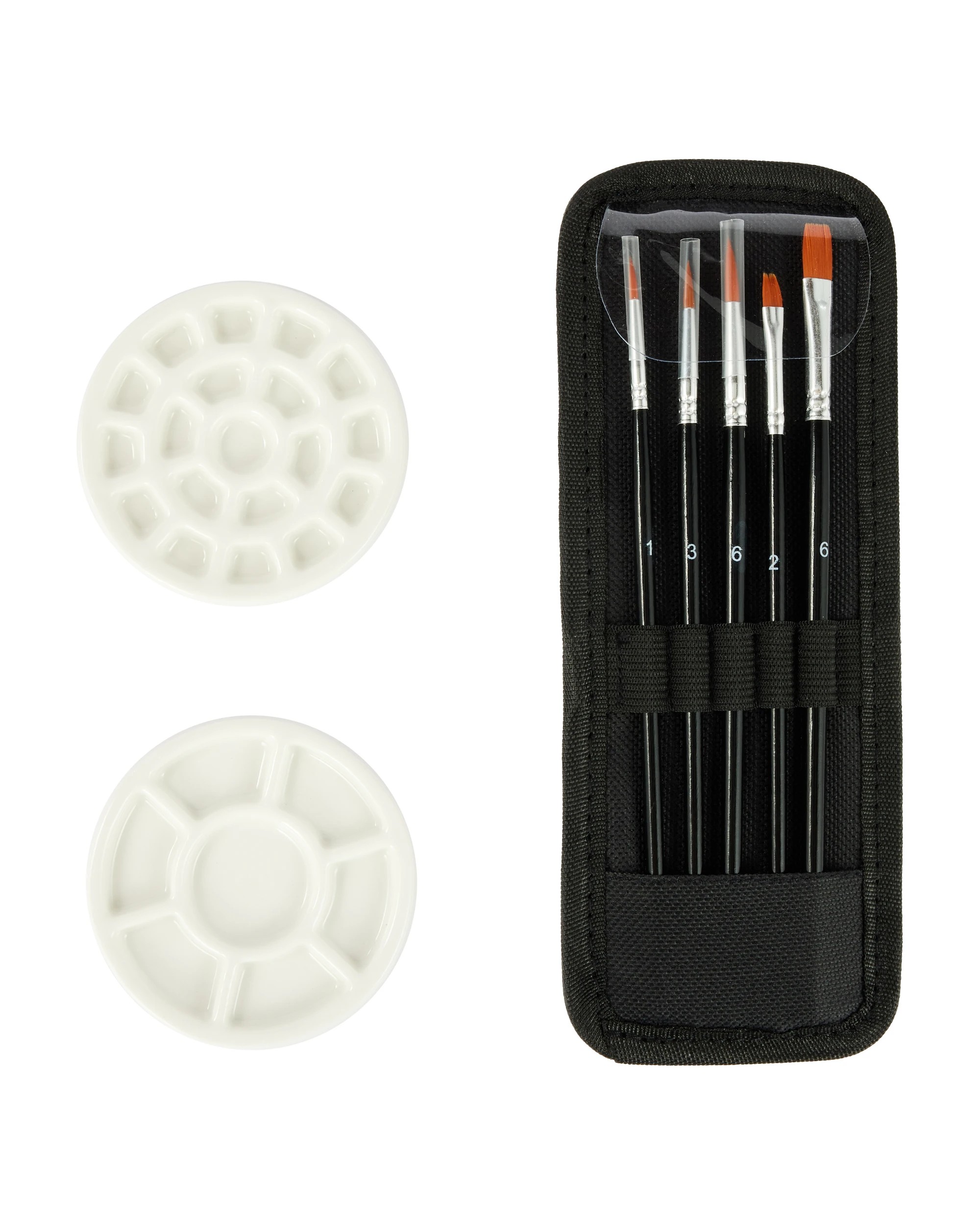 2 8 Pack Portable Palette and Brush Set, 2 of 5