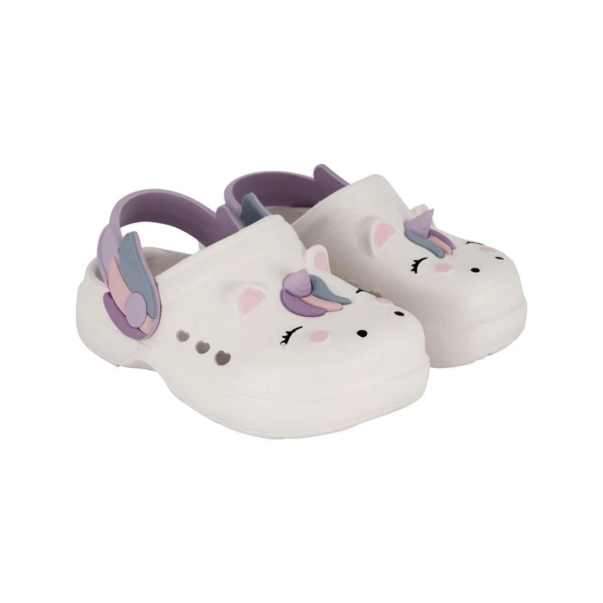 2 Junior Novelty Clogs CREAM, 2 of 4