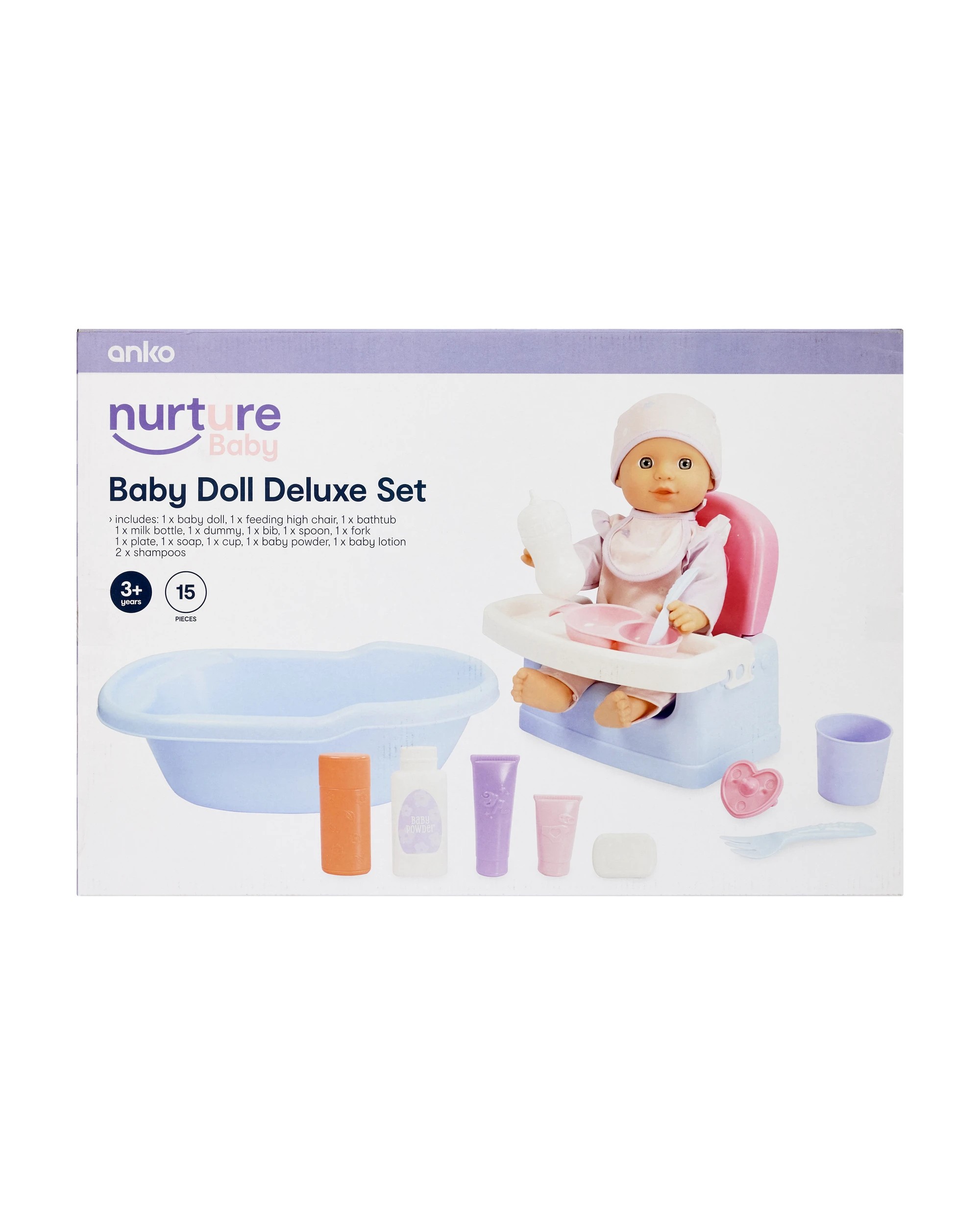 10 15 Piece Baby Doll Deluxe Set, 10 of 10