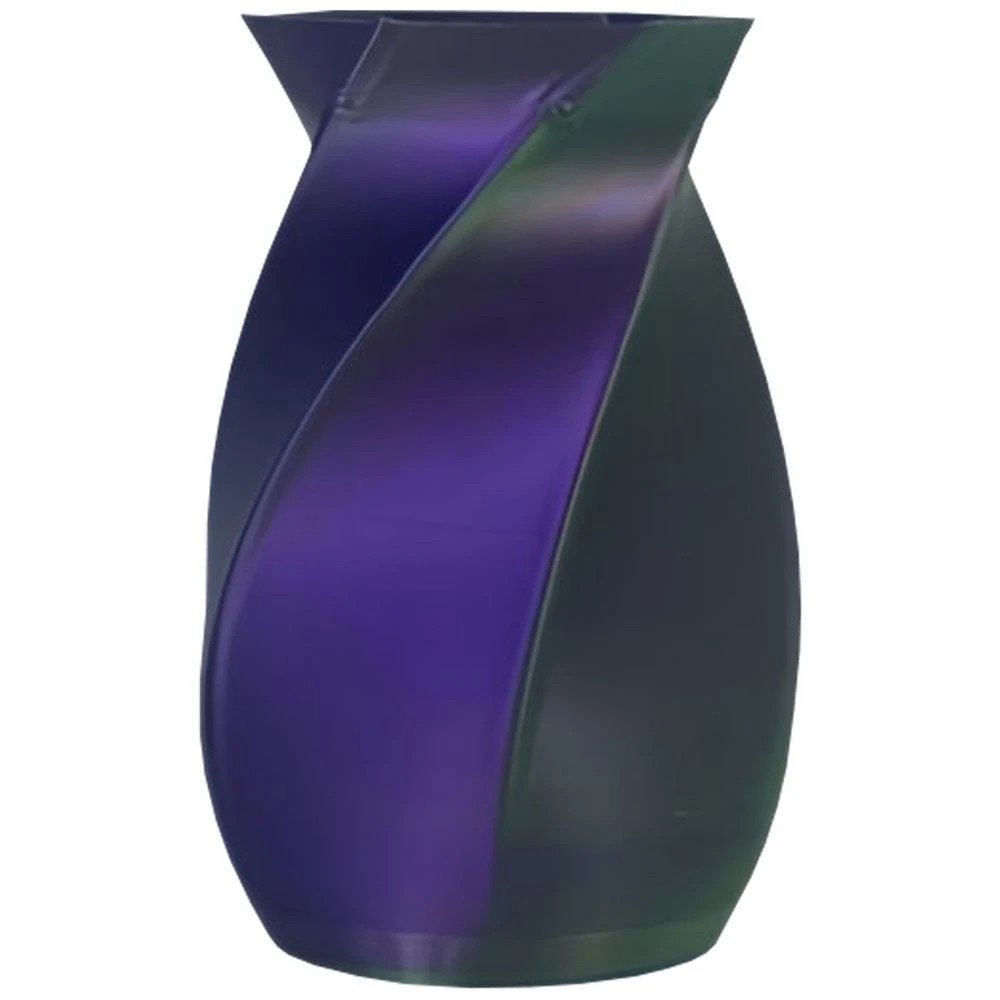 2 Keytek Silk PLA 3D Filament MultiColour Blue/Green/Purple, 2 of 2