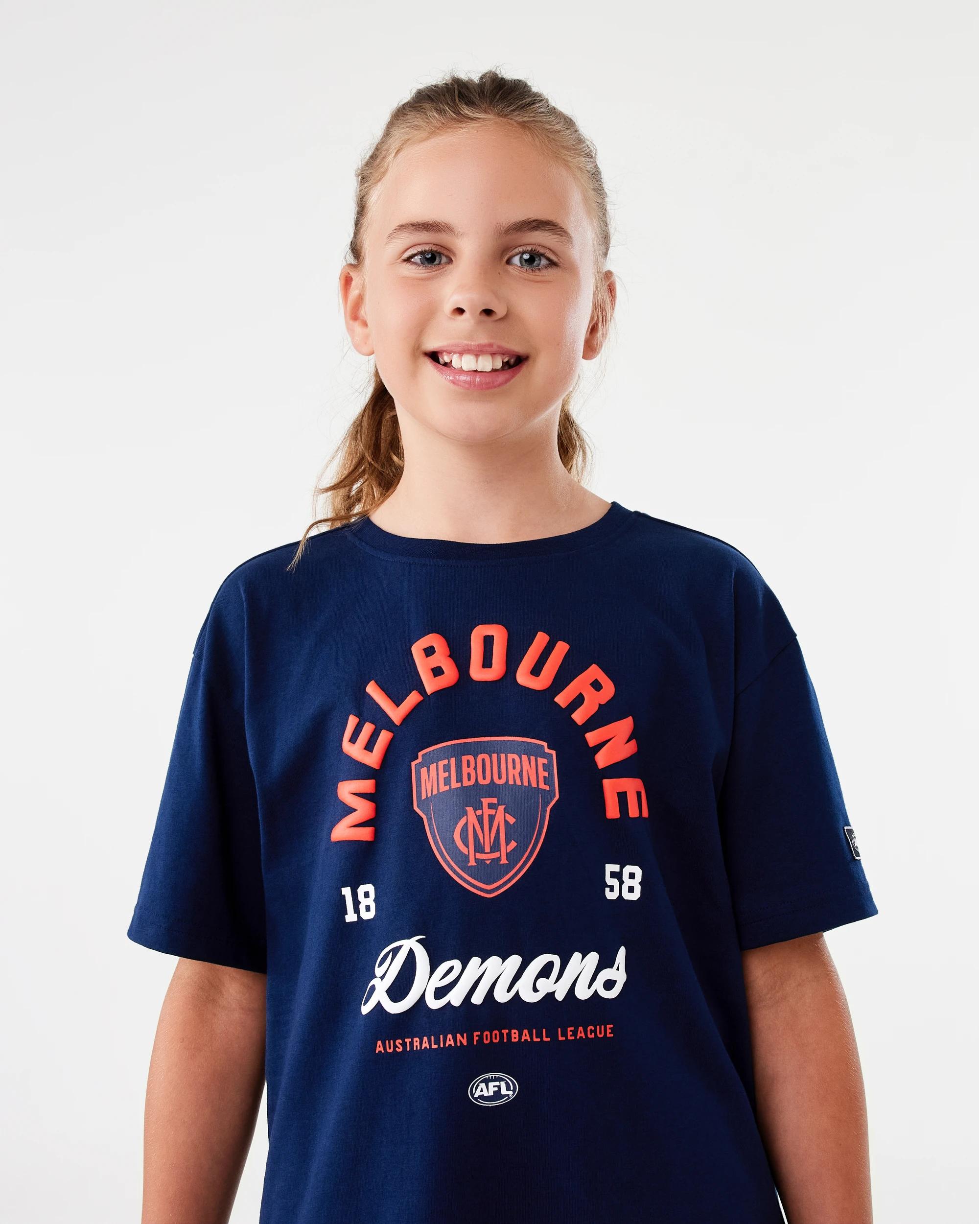 4 Official AFL Kids T-shirt Melbourne, 4 of 9