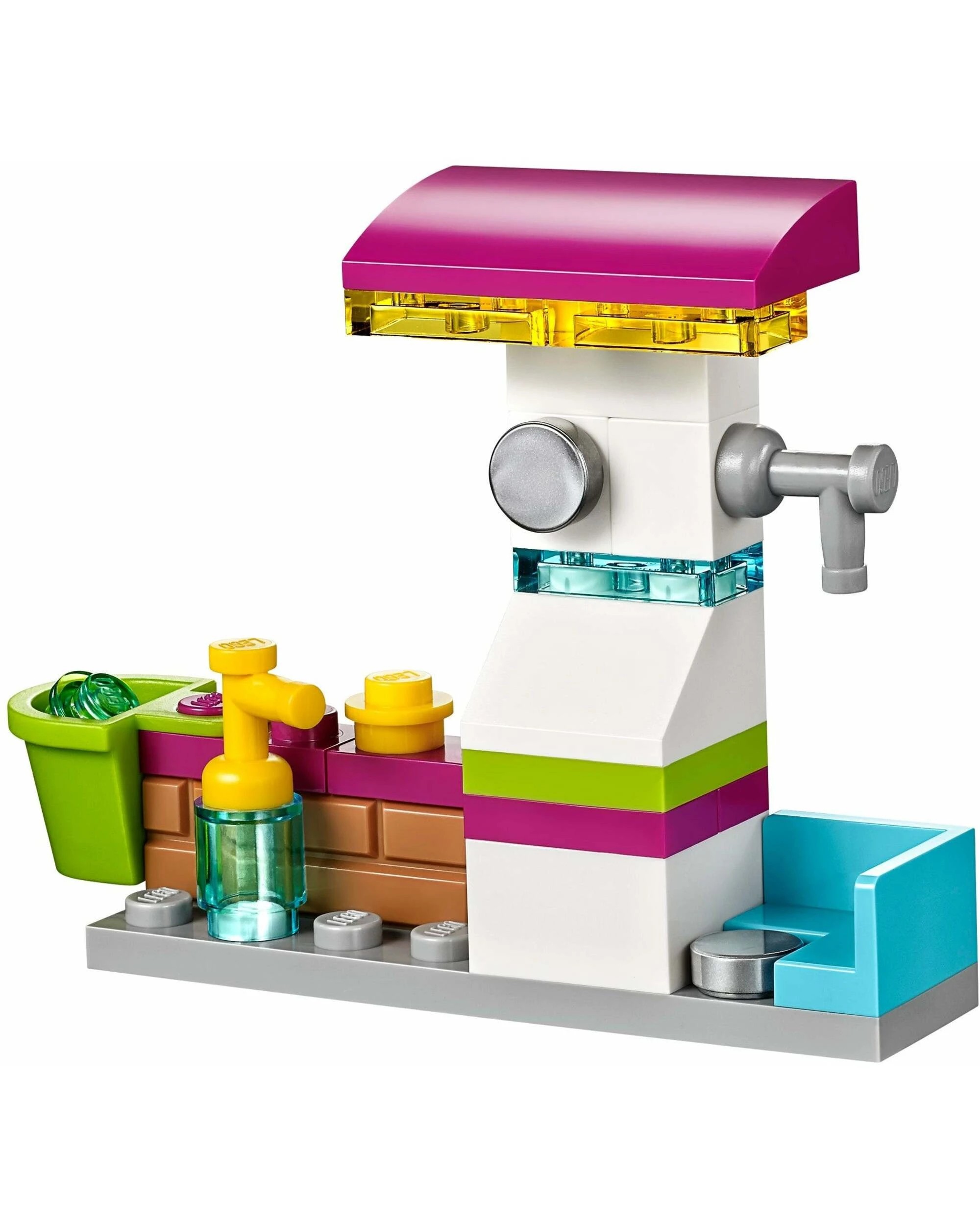 3 LEGO 41091 Mia's Roadster: Heartlake City Car & Gas Station Playset, 3 of 5